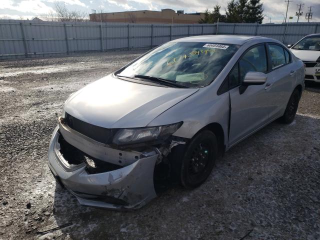 Photo 1 VIN: 2HGFB2F43FH007458 - HONDA CIVIC LX 