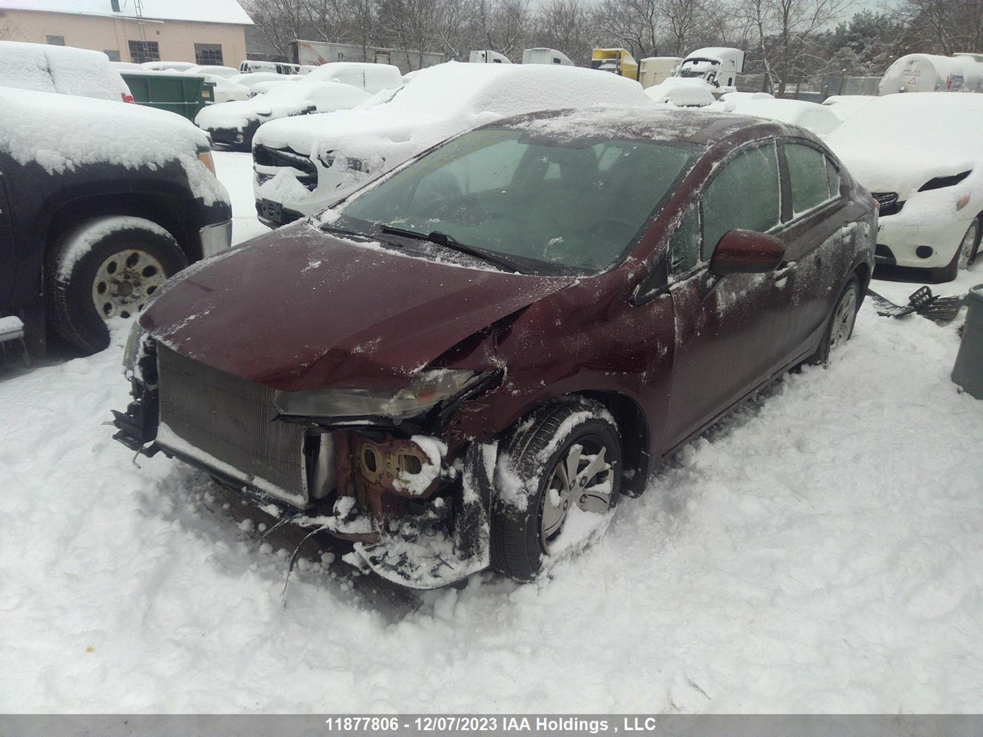 Photo 1 VIN: 2HGFB2F43FH010750 - HONDA CIVIC 