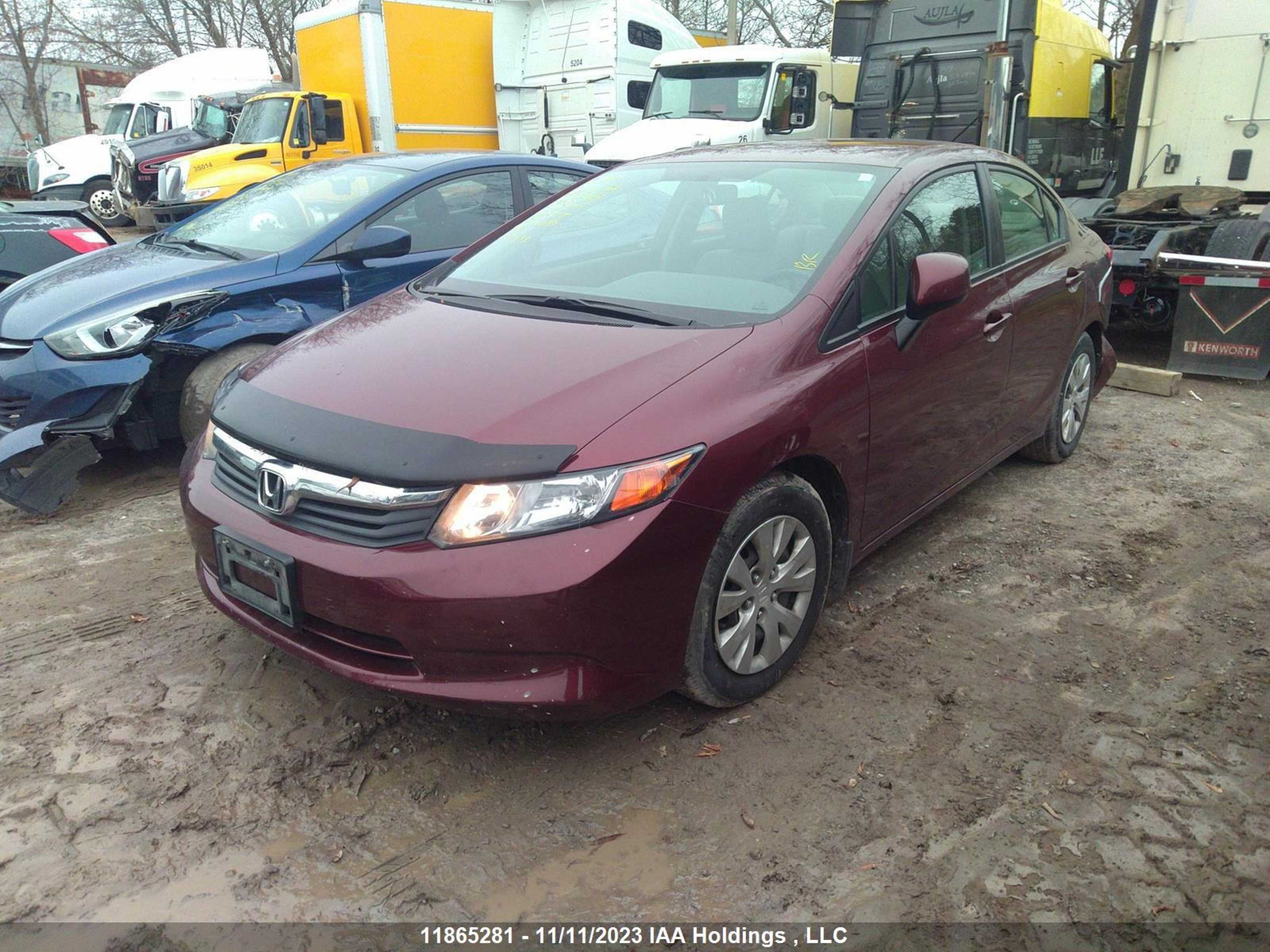 Photo 1 VIN: 2HGFB2F44CH055403 - HONDA CIVIC 