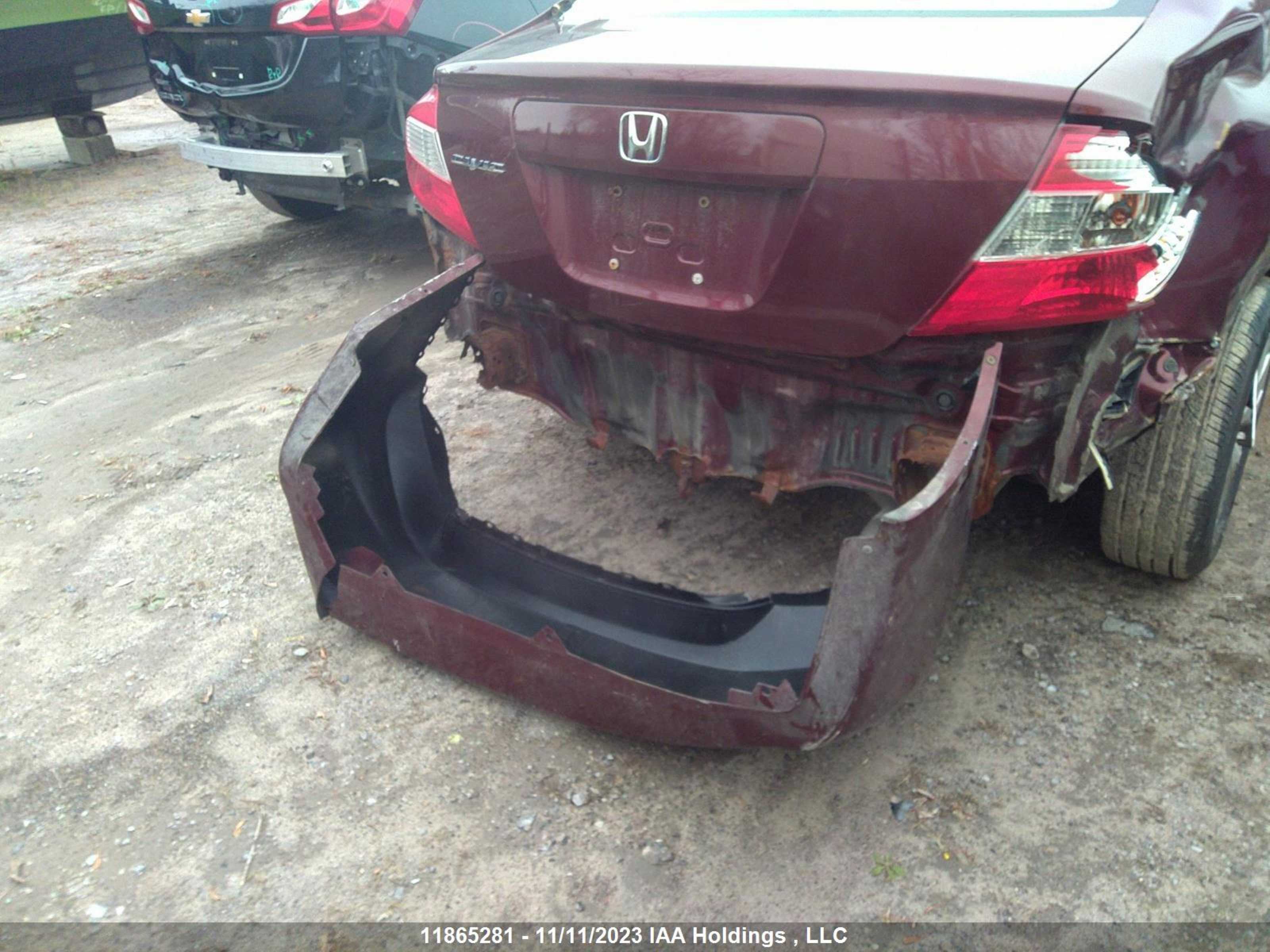 Photo 11 VIN: 2HGFB2F44CH055403 - HONDA CIVIC 