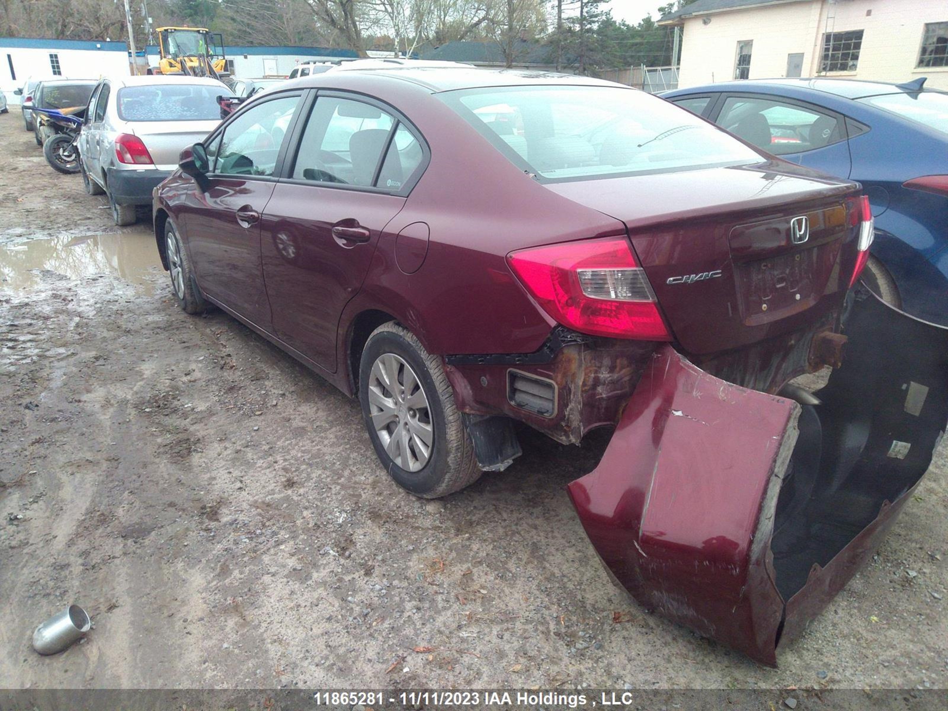 Photo 2 VIN: 2HGFB2F44CH055403 - HONDA CIVIC 