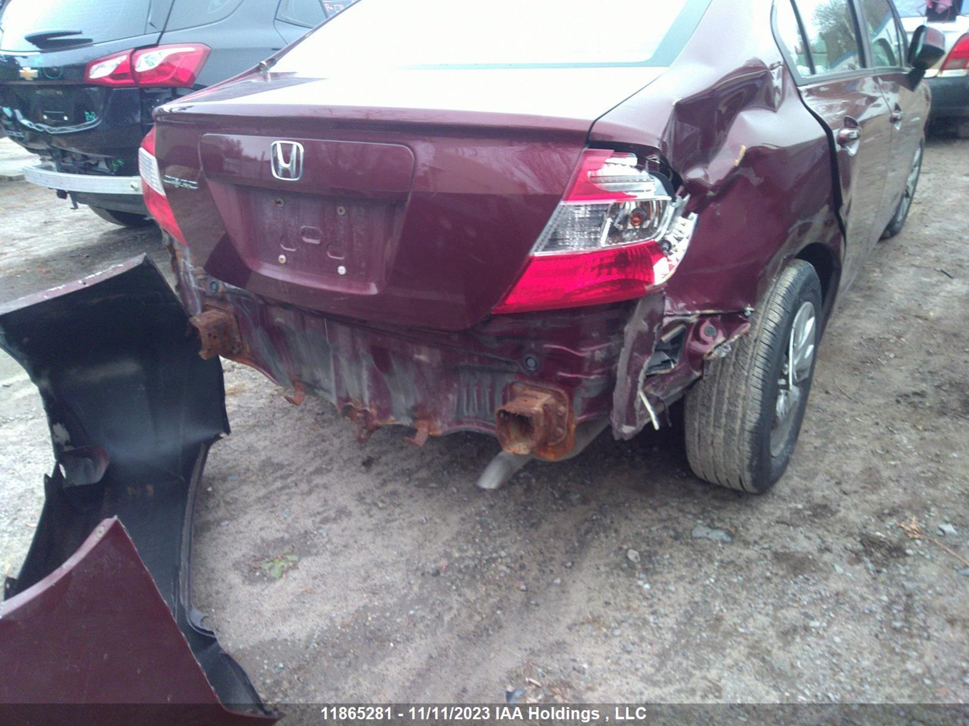 Photo 5 VIN: 2HGFB2F44CH055403 - HONDA CIVIC 