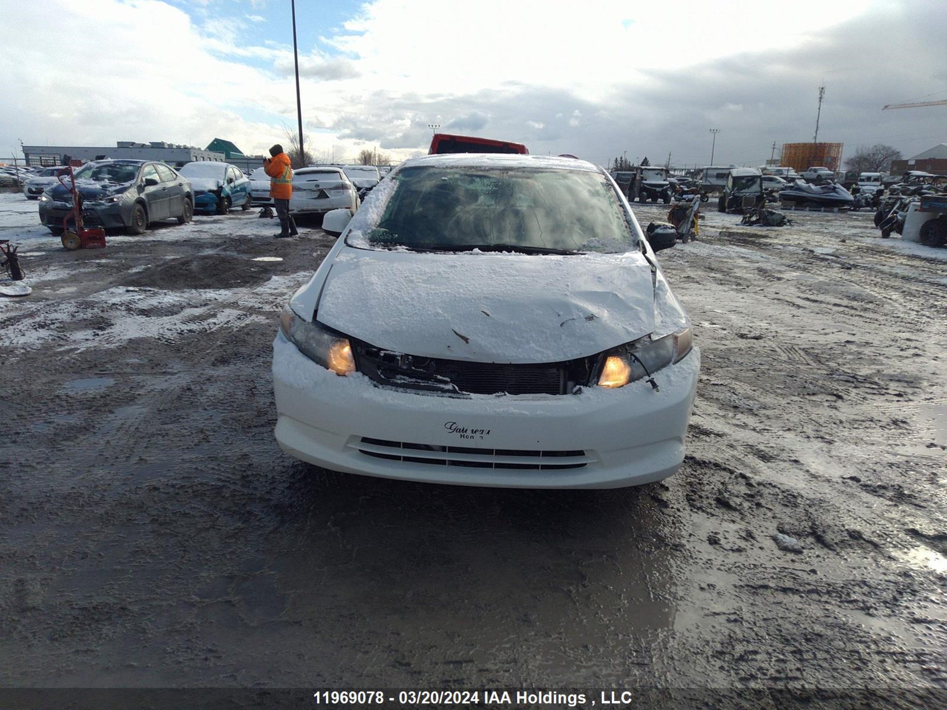 Photo 11 VIN: 2HGFB2F44CH119391 - HONDA CIVIC 