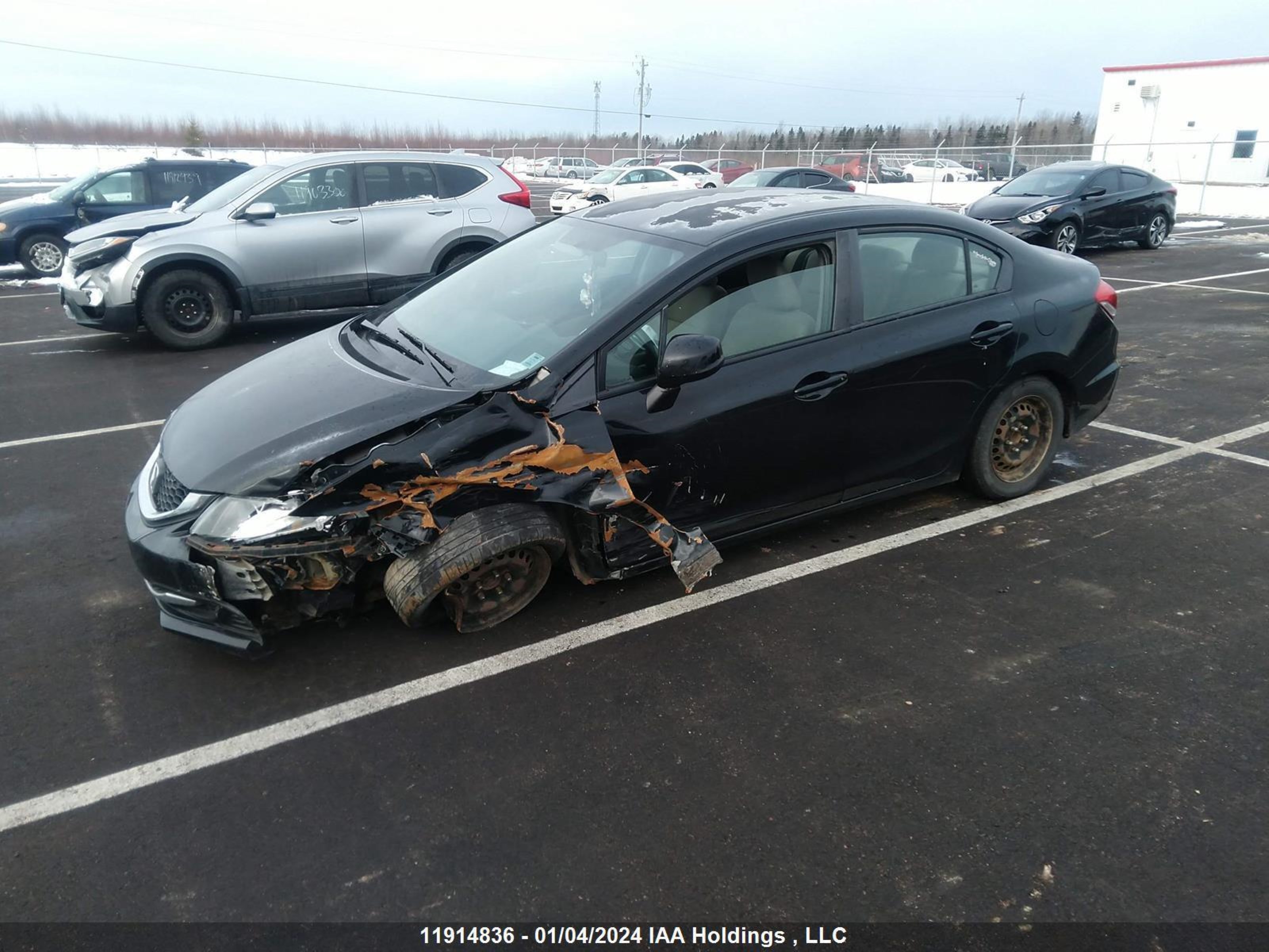 Photo 1 VIN: 2HGFB2F44DH006977 - HONDA CIVIC 