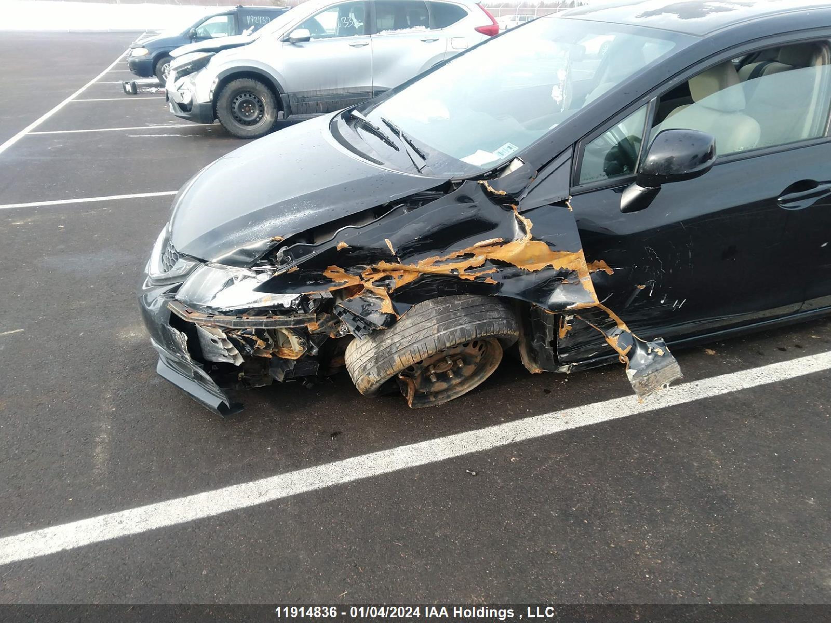 Photo 5 VIN: 2HGFB2F44DH006977 - HONDA CIVIC 