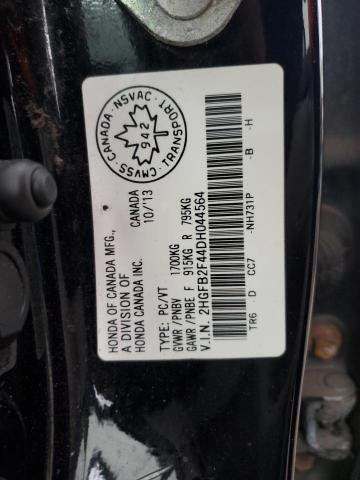 Photo 13 VIN: 2HGFB2F44DH044564 - HONDA CIVIC LX 