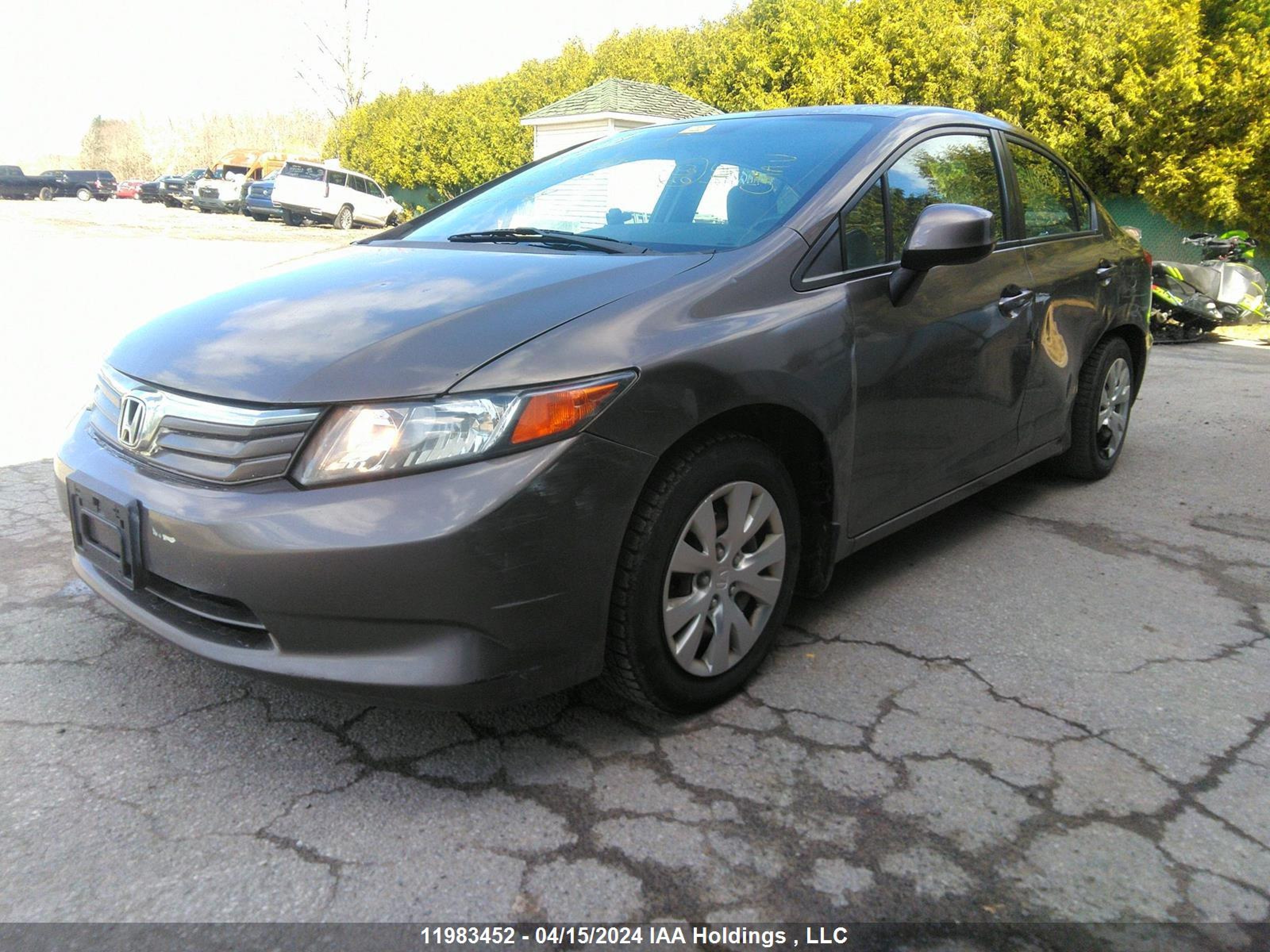 Photo 1 VIN: 2HGFB2F45CH035385 - HONDA CIVIC 