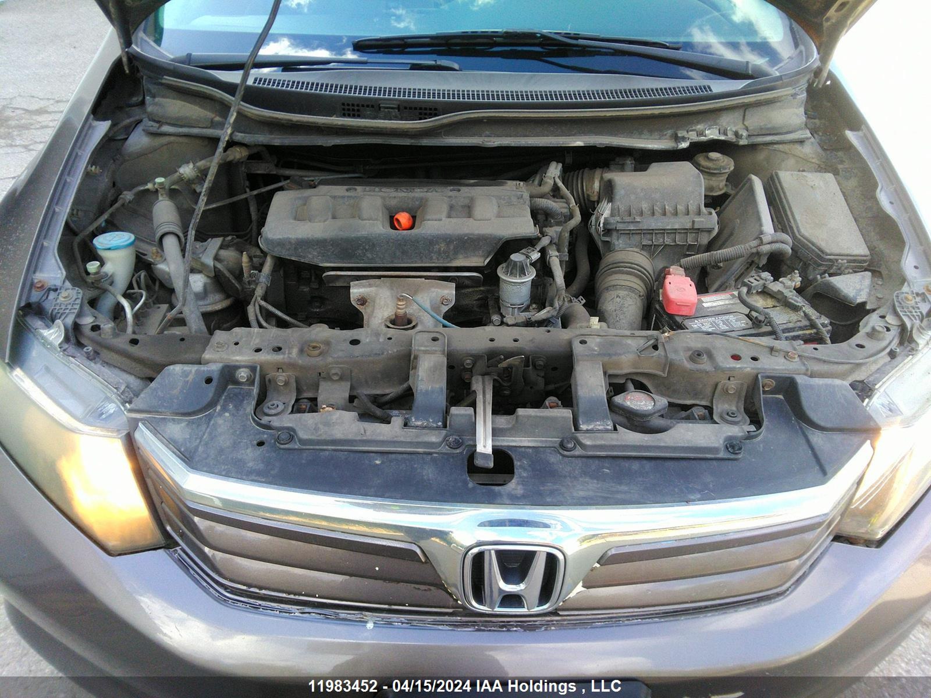 Photo 9 VIN: 2HGFB2F45CH035385 - HONDA CIVIC 