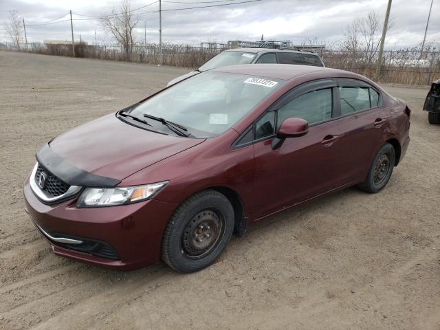 Photo 1 VIN: 2HGFB2F45DH016479 - HONDA CIVIC LX 