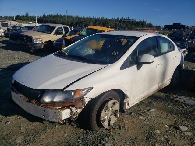 Photo 1 VIN: 2HGFB2F45DH041186 - HONDA CIVIC LX 