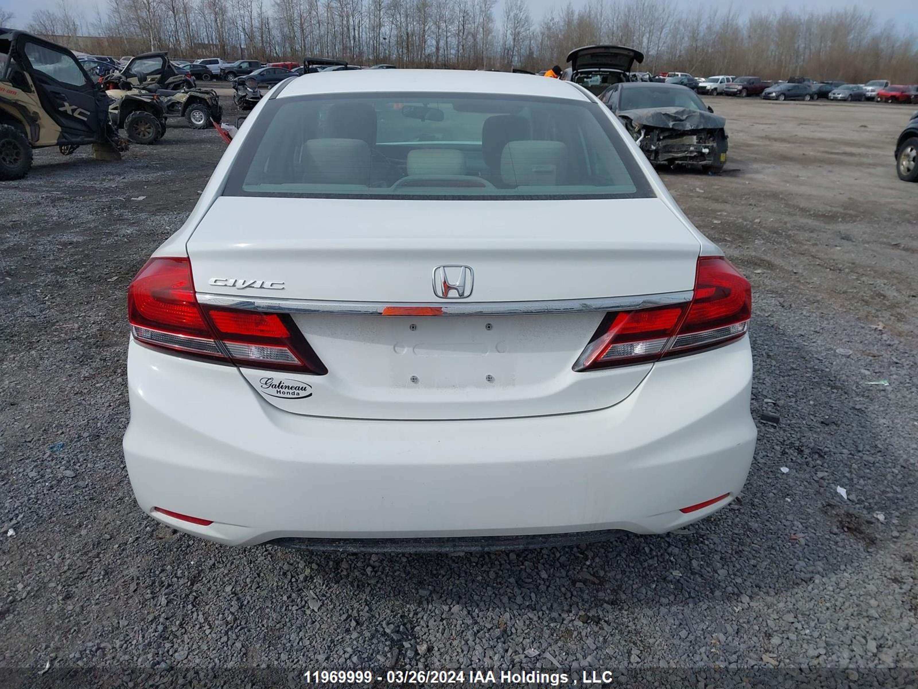 Photo 16 VIN: 2HGFB2F45DH103007 - HONDA CIVIC 