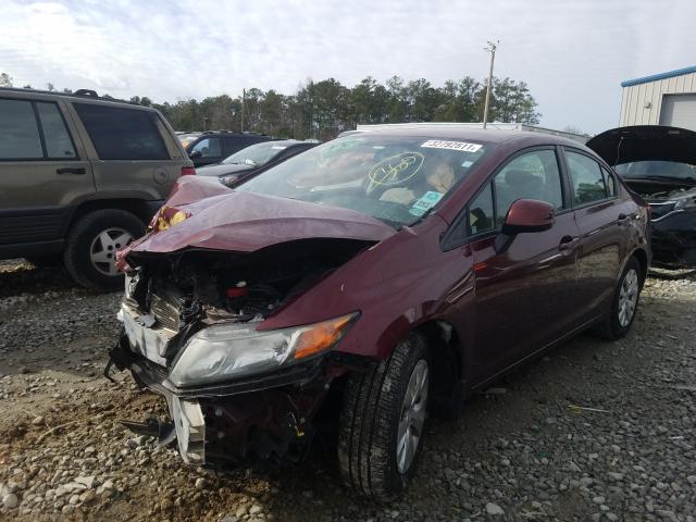 Photo 1 VIN: 2HGFB2F46CH036643 - HONDA CIVIC LX 