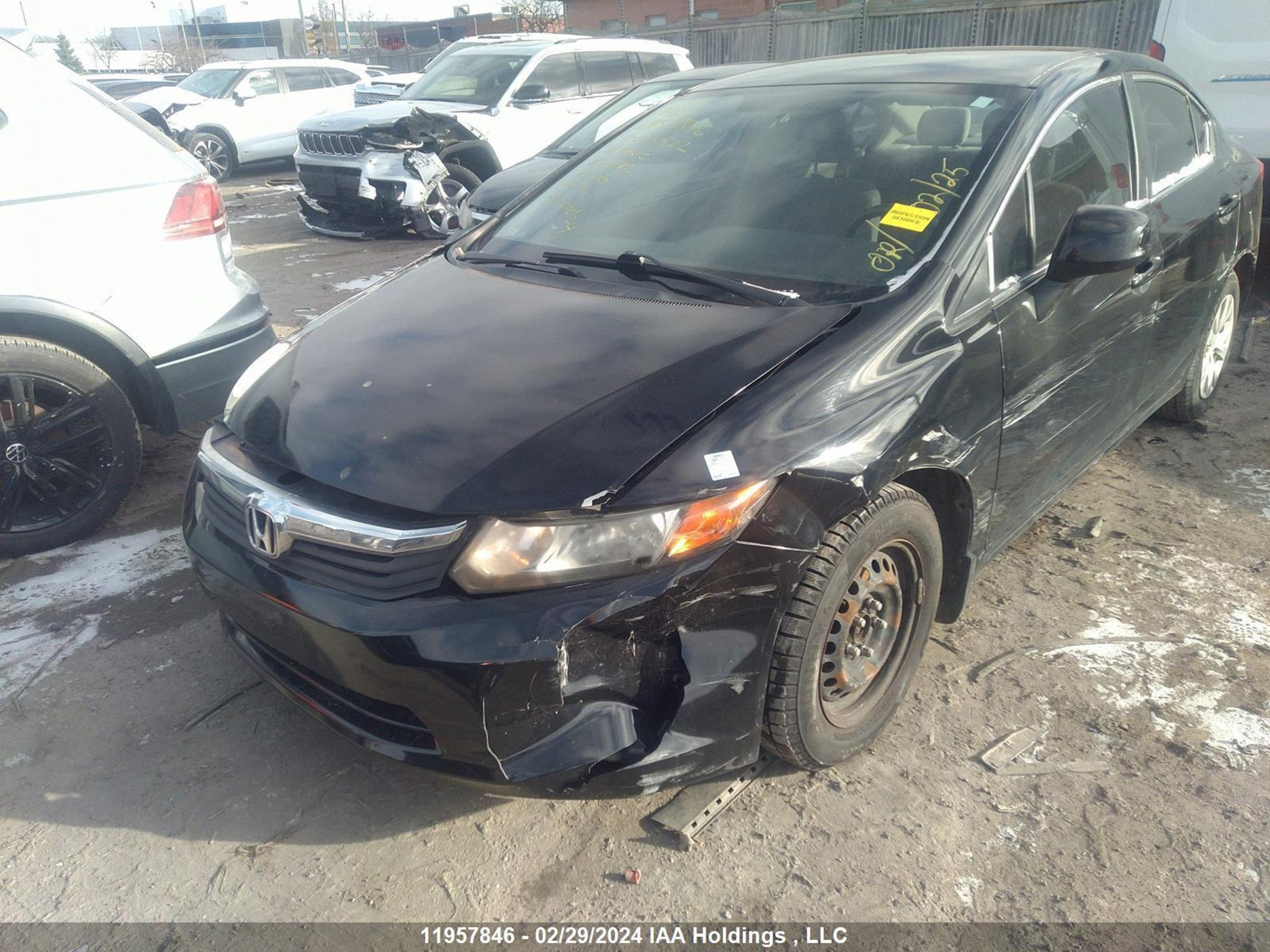 Photo 1 VIN: 2HGFB2F46CH055922 - HONDA CIVIC 