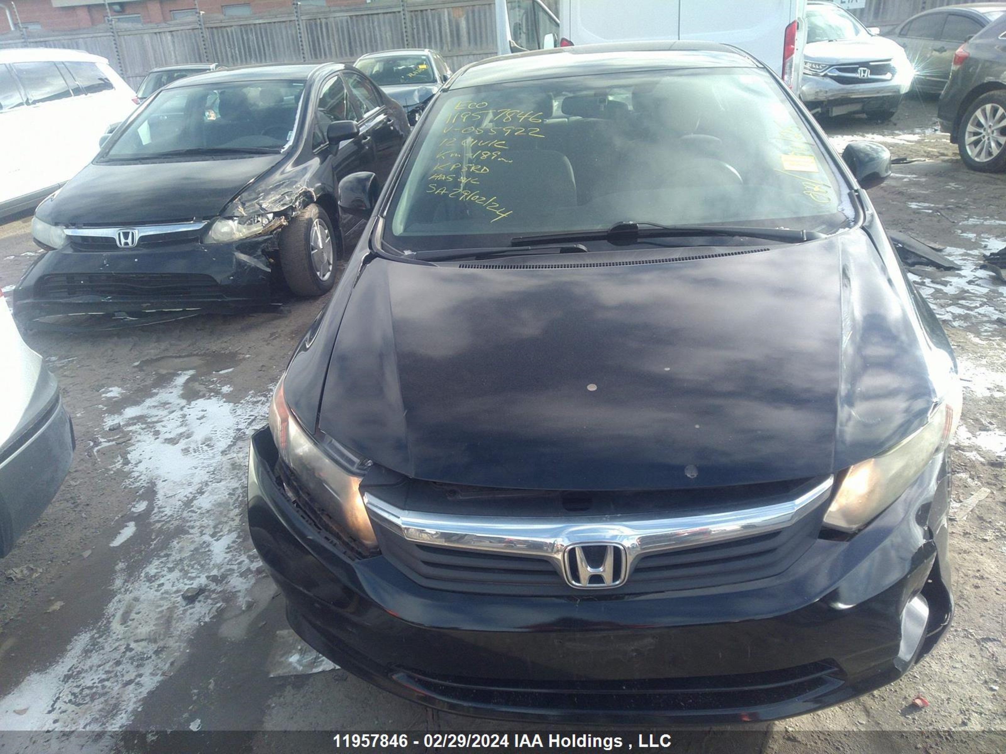 Photo 11 VIN: 2HGFB2F46CH055922 - HONDA CIVIC 