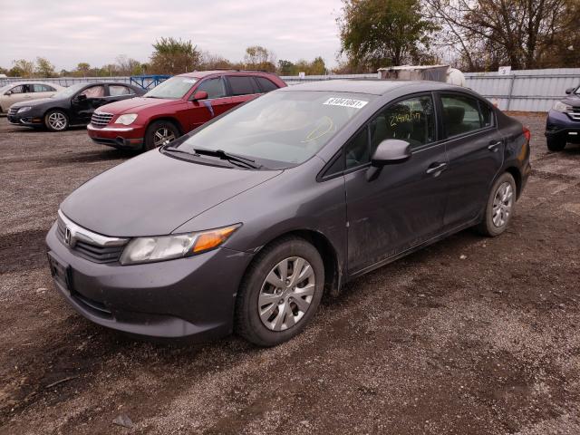 Photo 1 VIN: 2HGFB2F46CH100728 - HONDA CIVIC LX 