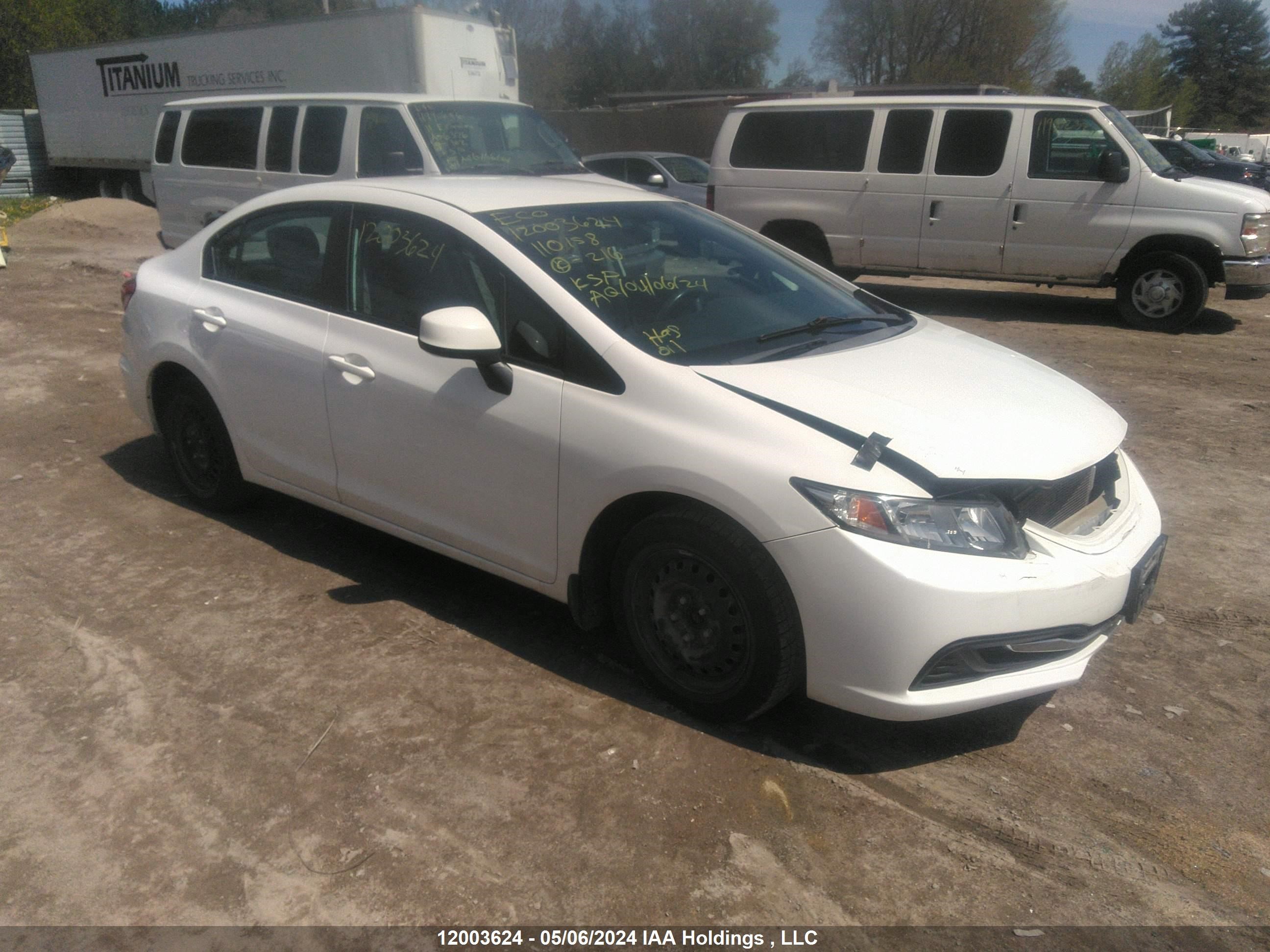 Photo 0 VIN: 2HGFB2F46DH110158 - HONDA CIVIC 