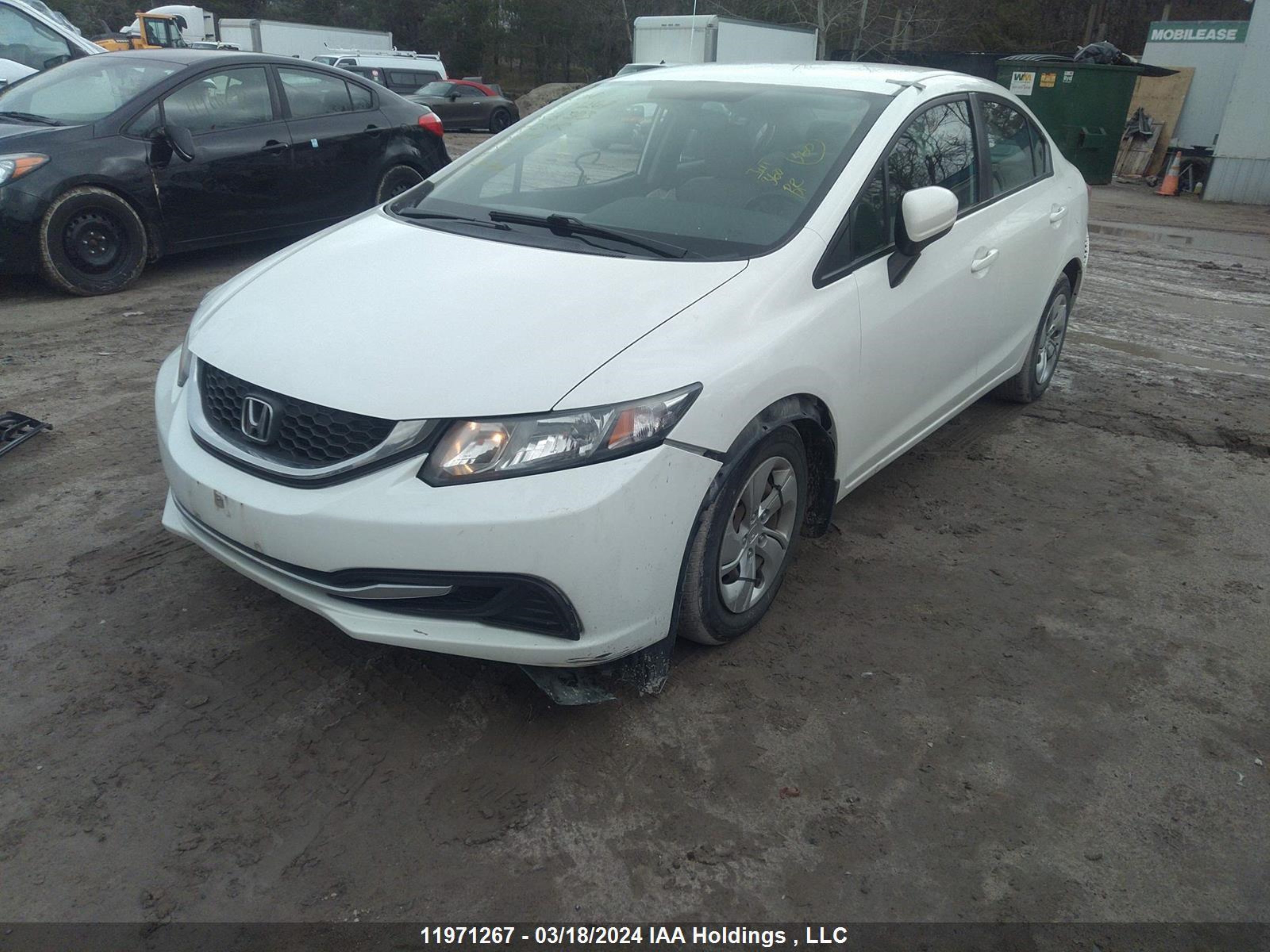 Photo 1 VIN: 2HGFB2F46FH053303 - HONDA CIVIC 