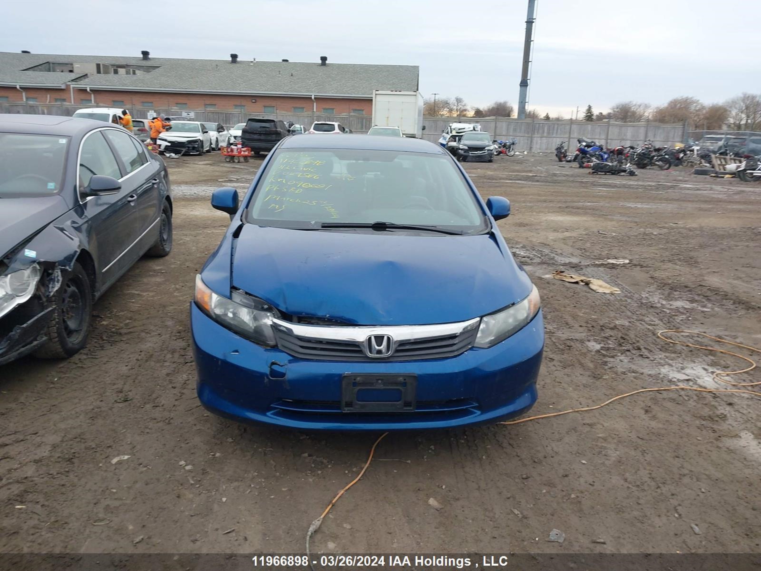 Photo 11 VIN: 2HGFB2F47CH029586 - HONDA CIVIC 