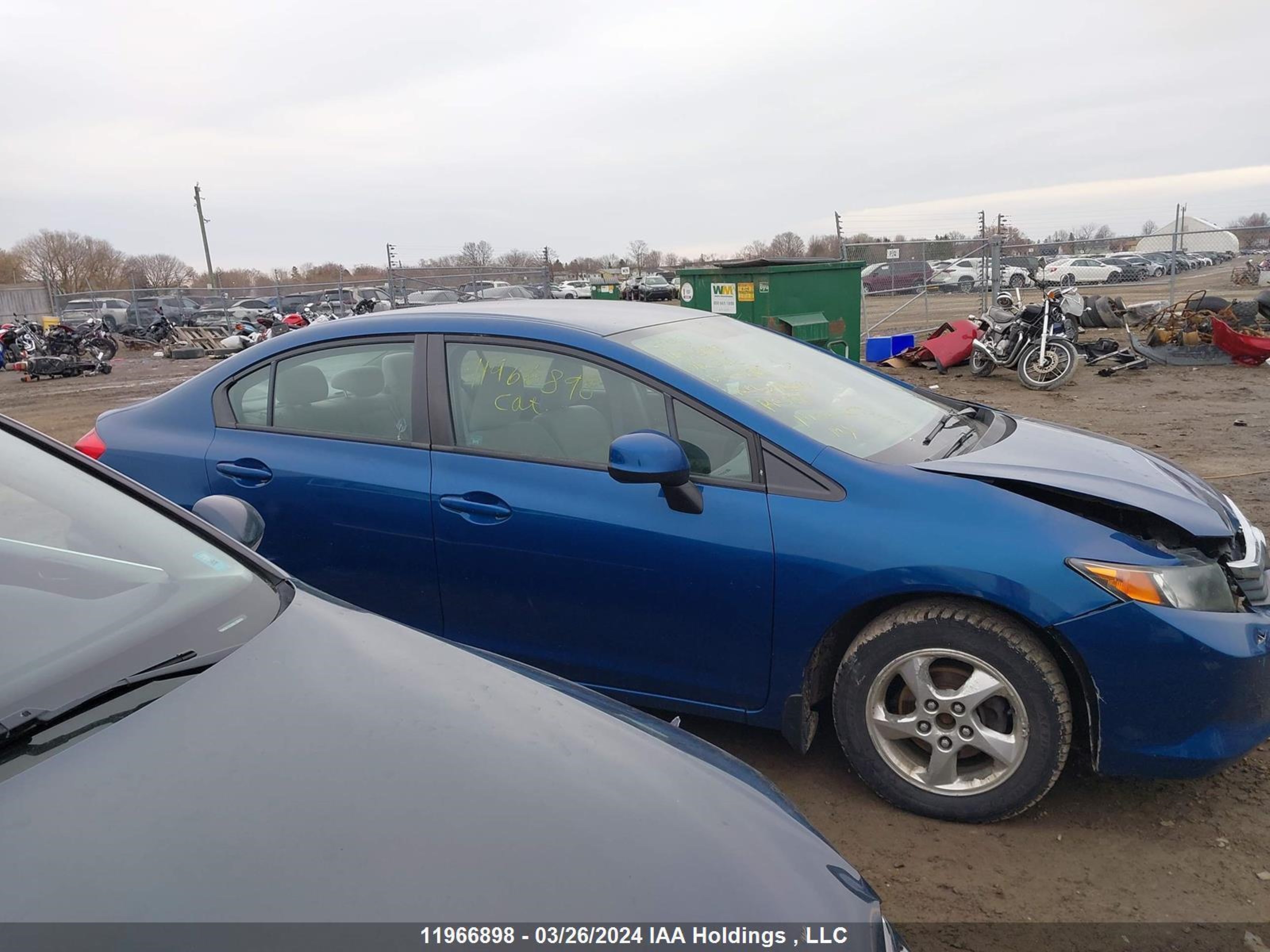 Photo 12 VIN: 2HGFB2F47CH029586 - HONDA CIVIC 