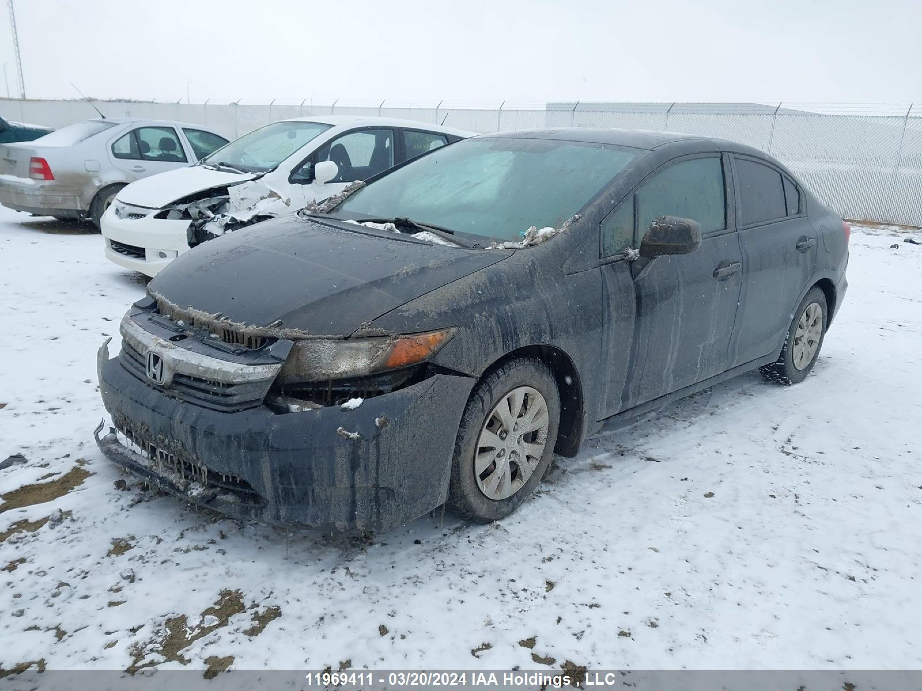 Photo 1 VIN: 2HGFB2F47CH042287 - HONDA CIVIC 