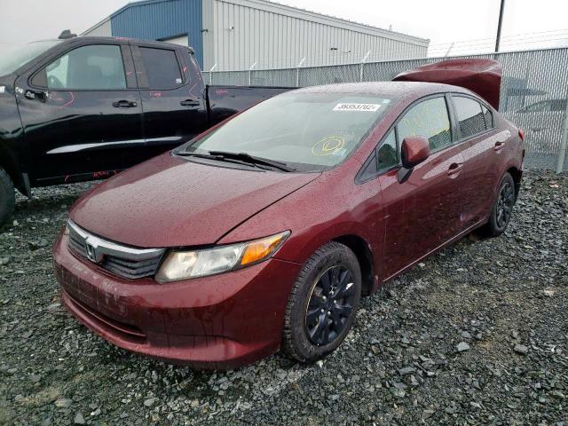 Photo 1 VIN: 2HGFB2F47CH048185 - HONDA CIVIC LX 