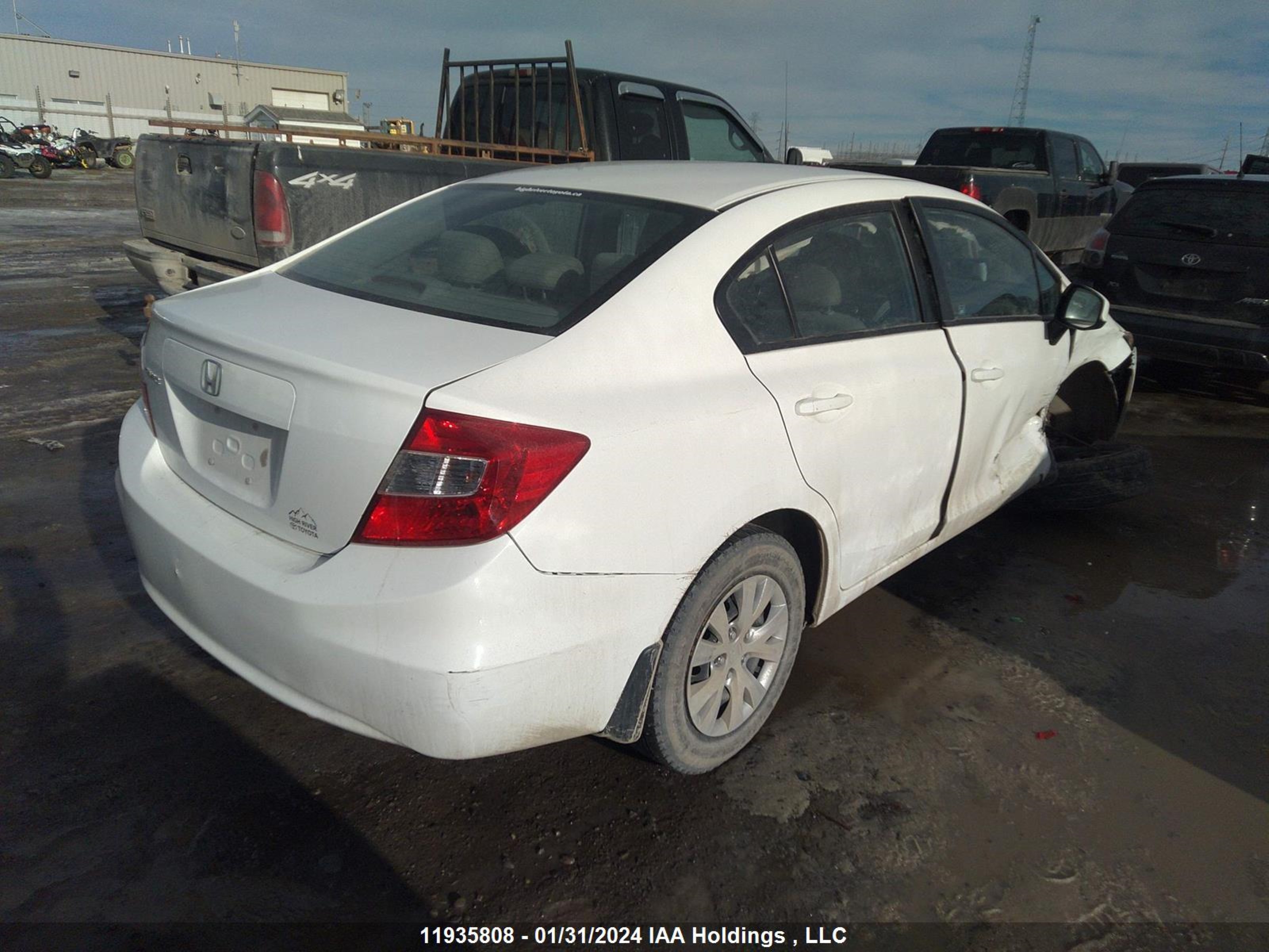 Photo 3 VIN: 2HGFB2F47CH059963 - HONDA CIVIC 