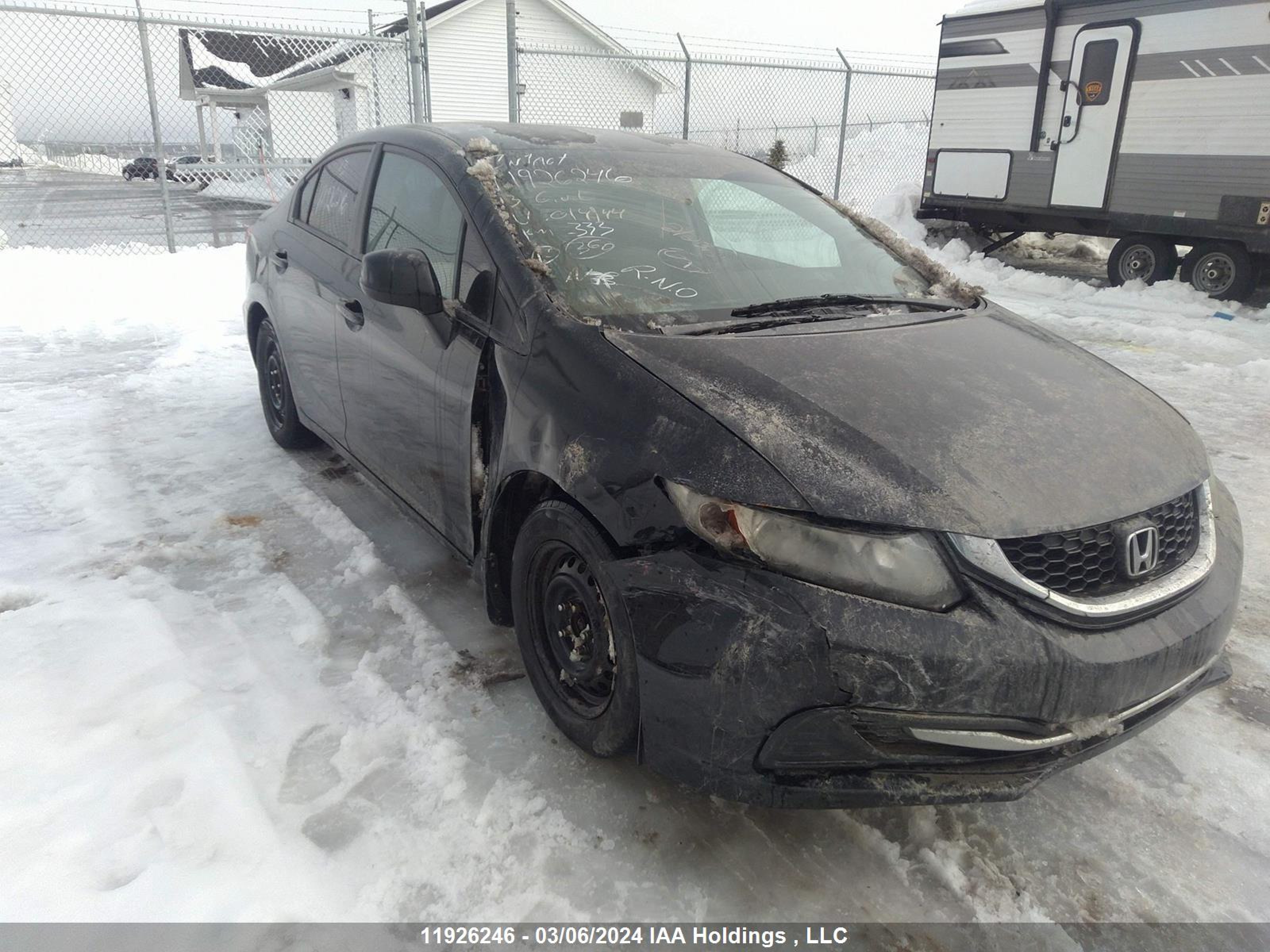 Photo 11 VIN: 2HGFB2F47DH014944 - HONDA CIVIC 