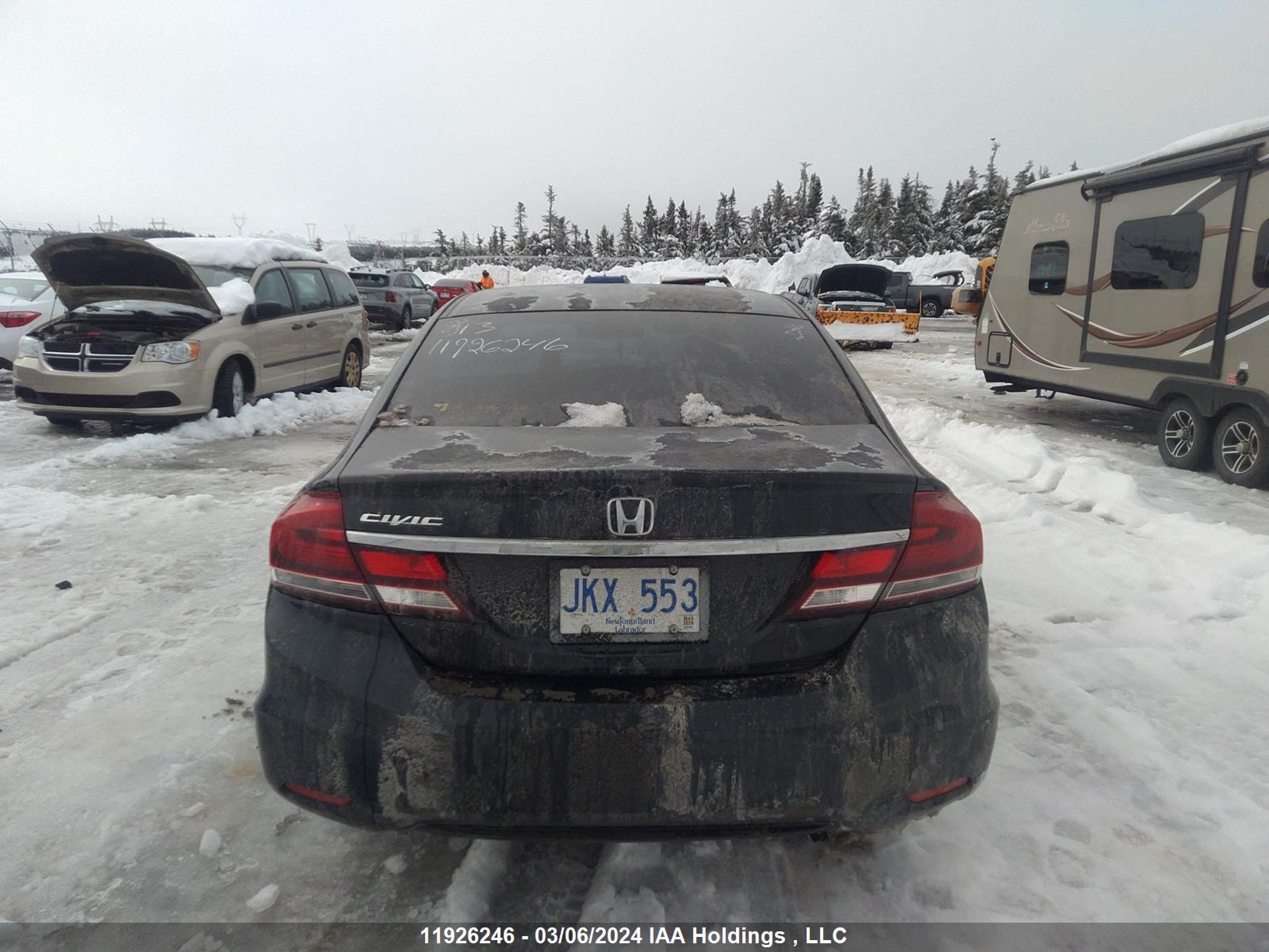 Photo 16 VIN: 2HGFB2F47DH014944 - HONDA CIVIC 