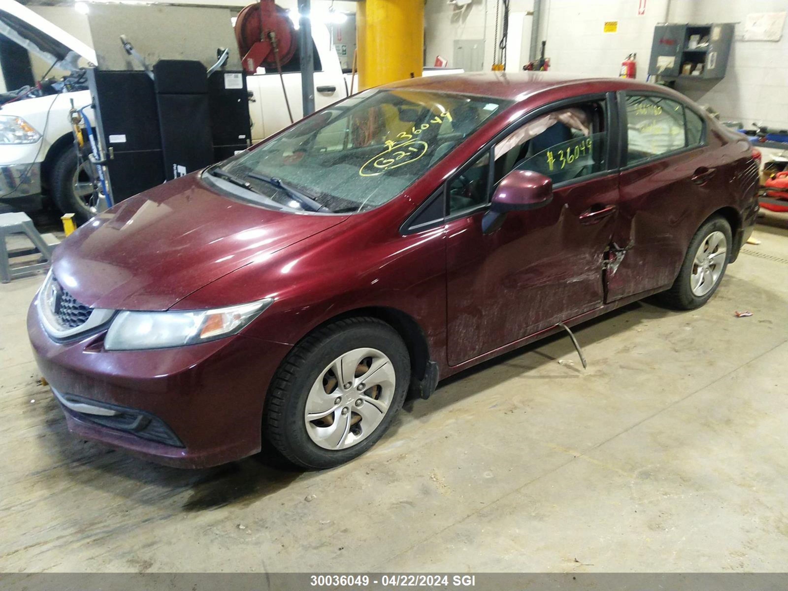 Photo 1 VIN: 2HGFB2F47DH026303 - HONDA CIVIC 