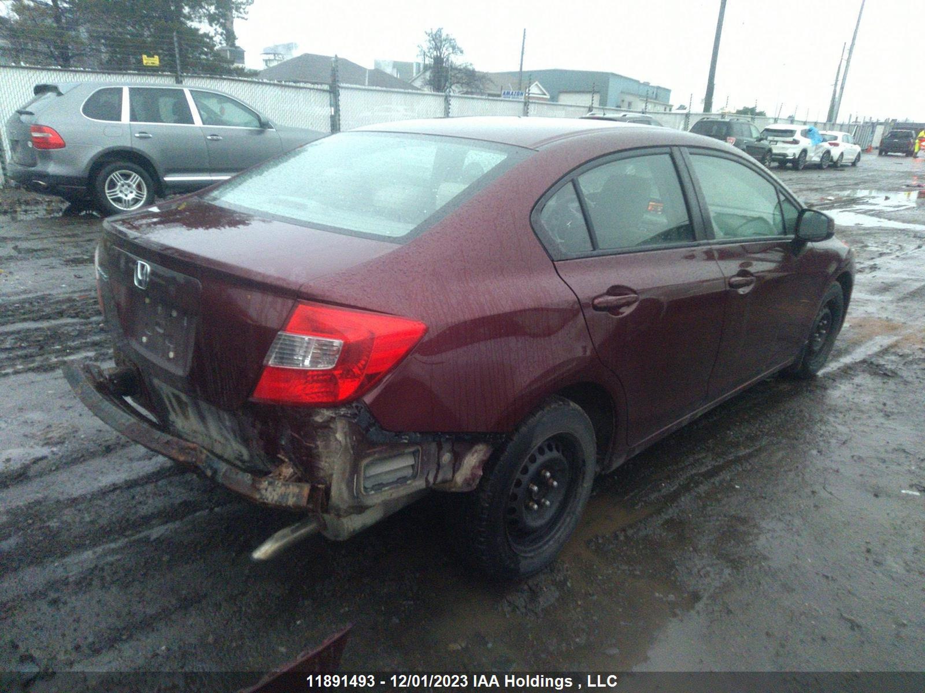 Photo 3 VIN: 2HGFB2F48CH001568 - HONDA CIVIC 