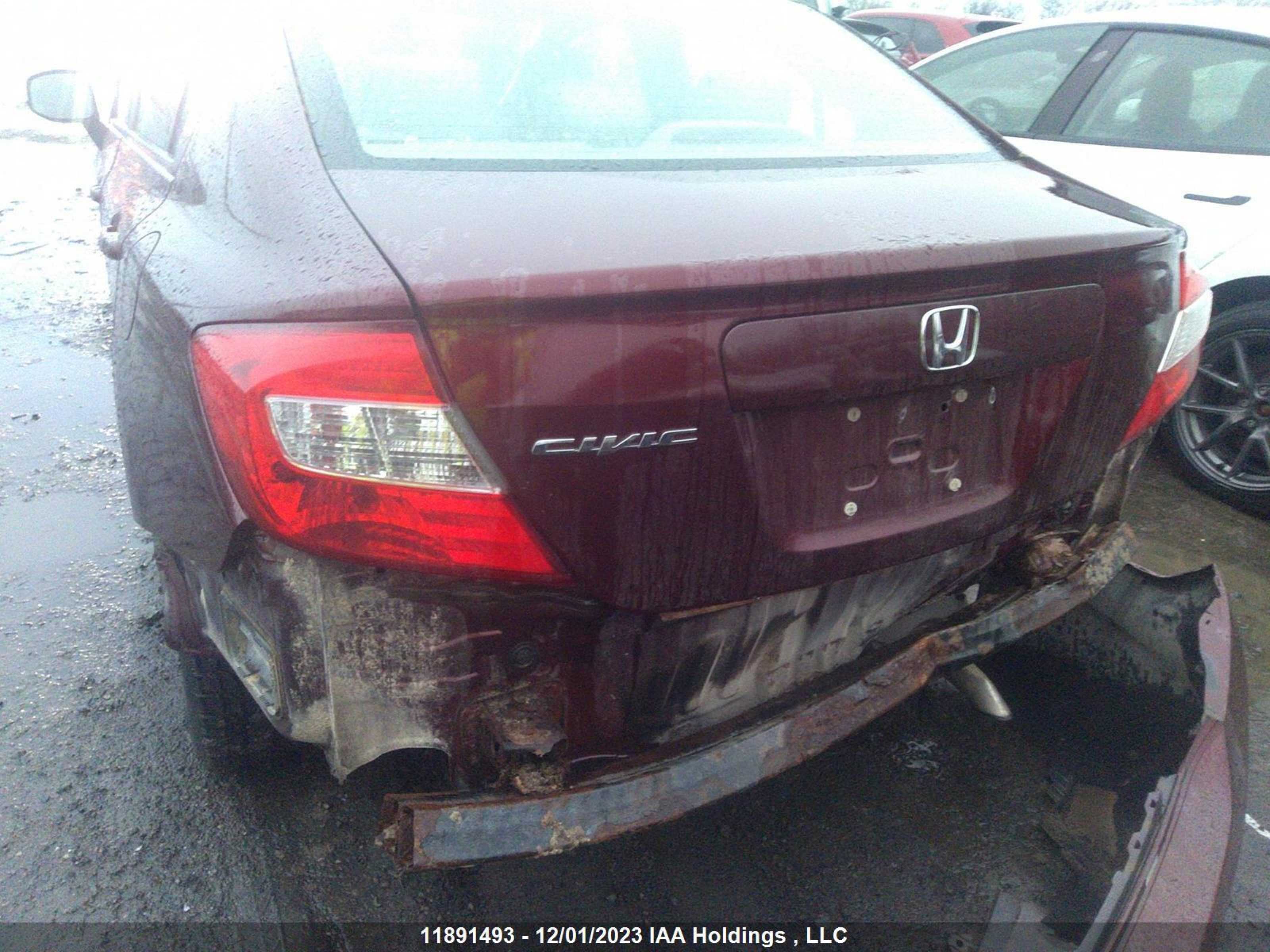 Photo 5 VIN: 2HGFB2F48CH001568 - HONDA CIVIC 