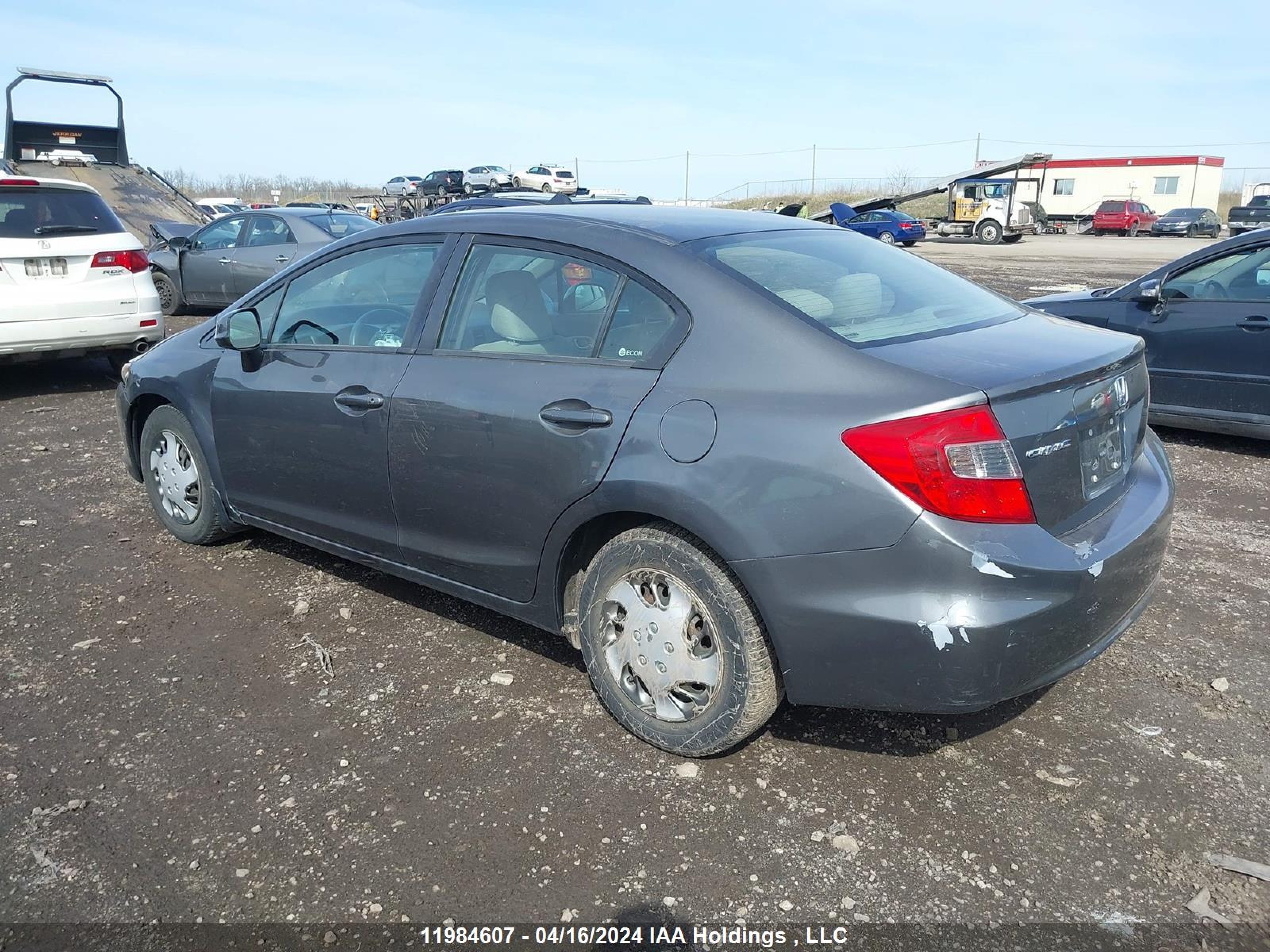 Photo 2 VIN: 2HGFB2F48CH023795 - HONDA CIVIC 