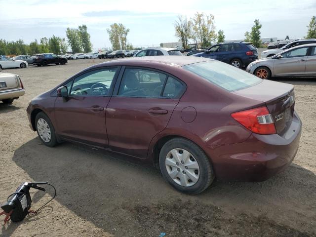 Photo 1 VIN: 2HGFB2F49CH016368 - HONDA CIVIC LX 