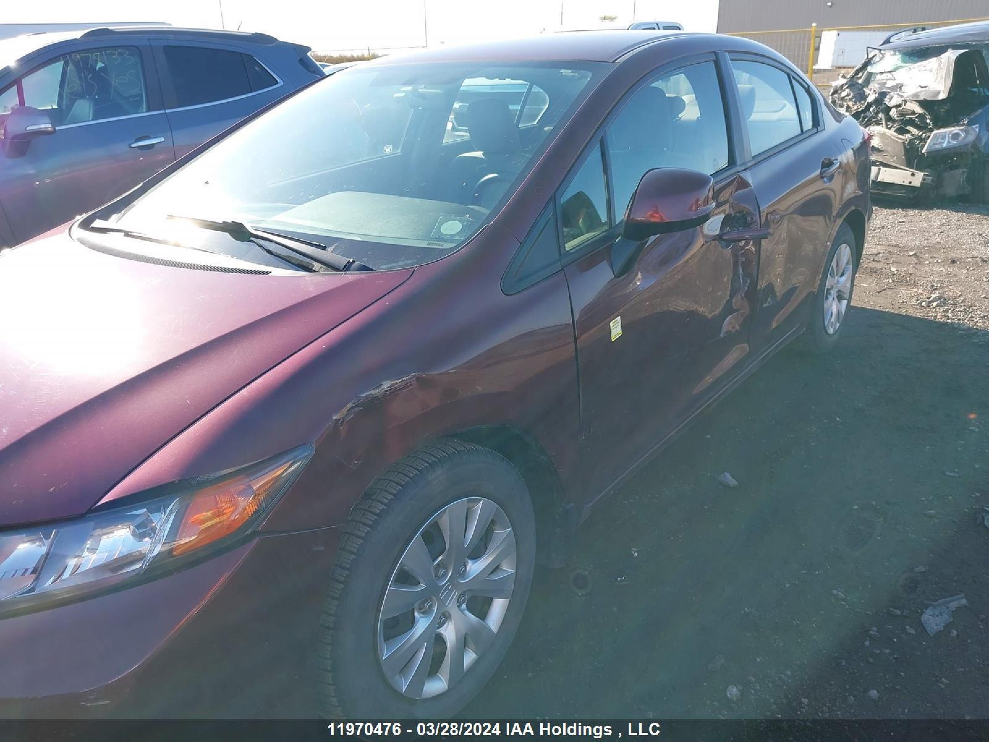 Photo 5 VIN: 2HGFB2F49CH056921 - HONDA CIVIC 