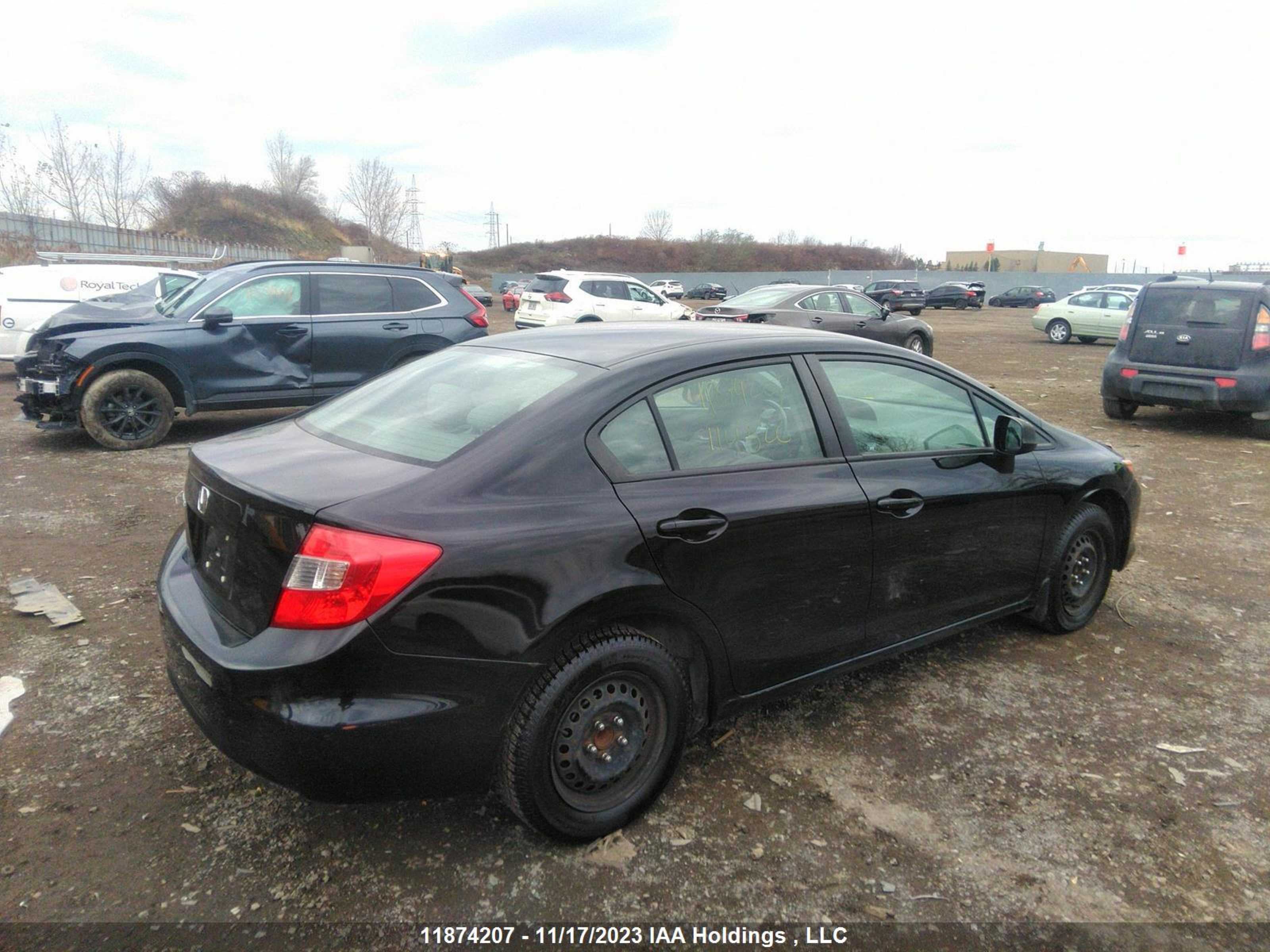 Photo 3 VIN: 2HGFB2F49CH114526 - HONDA CIVIC 