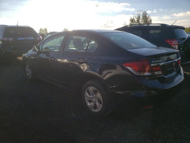 Photo 2 VIN: 2HGFB2F49DH001712 - HONDA CIVIC LX 