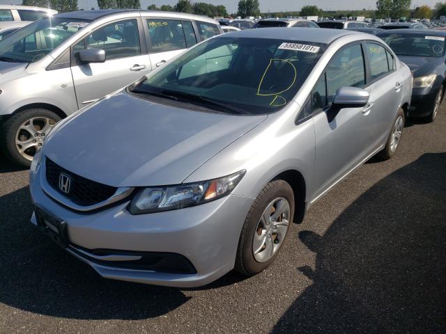 Photo 1 VIN: 2HGFB2F49EH027132 - HONDA CIVIC LX 