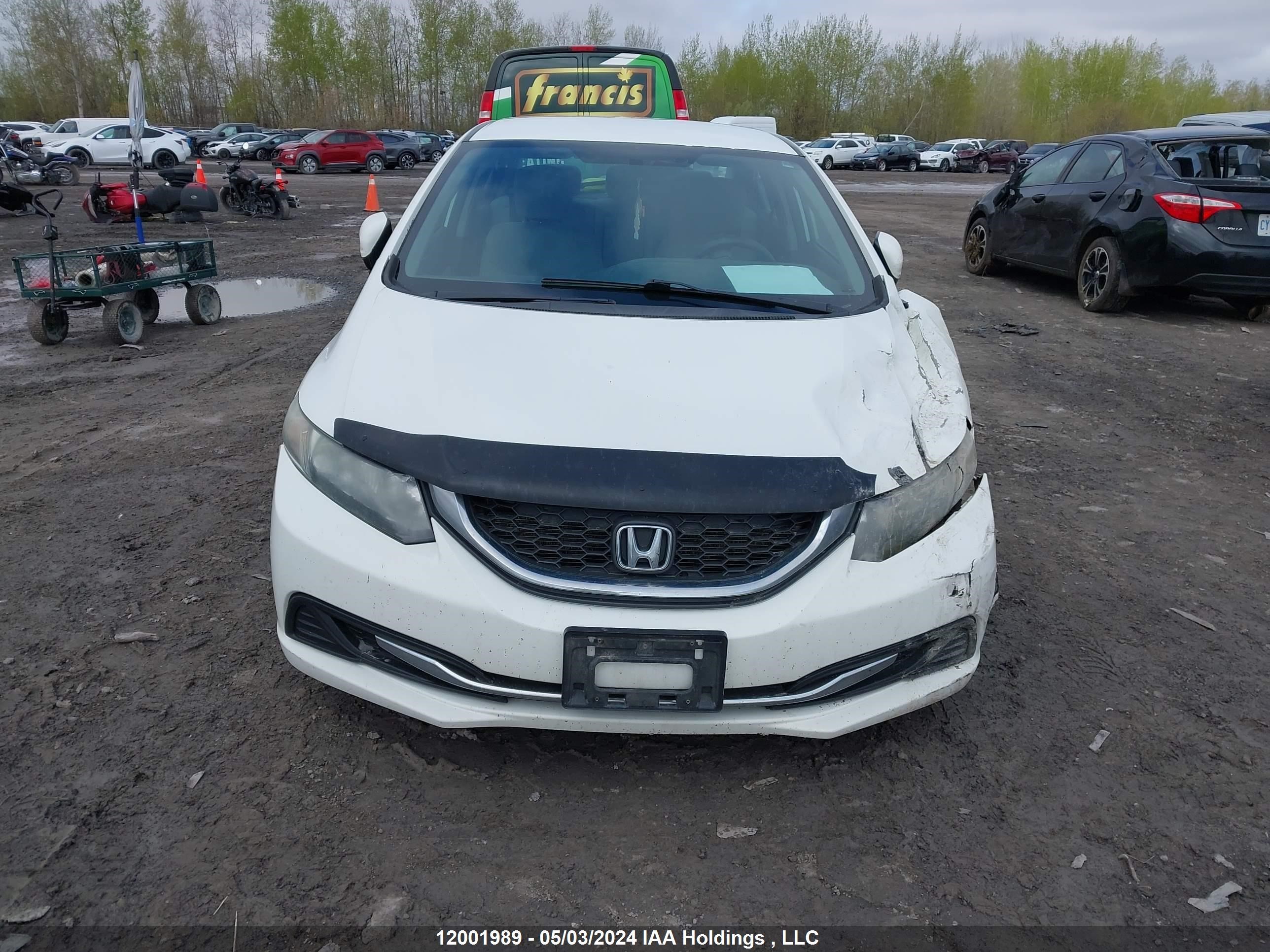 Photo 10 VIN: 2HGFB2F49EH034615 - HONDA CIVIC 