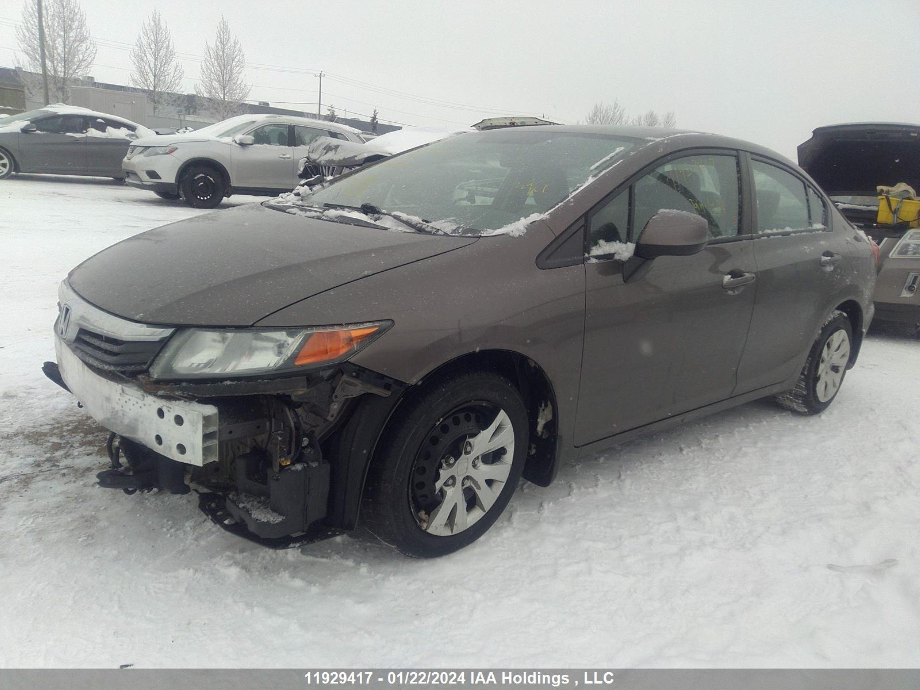 Photo 1 VIN: 2HGFB2F4XCH061139 - HONDA CIVIC 