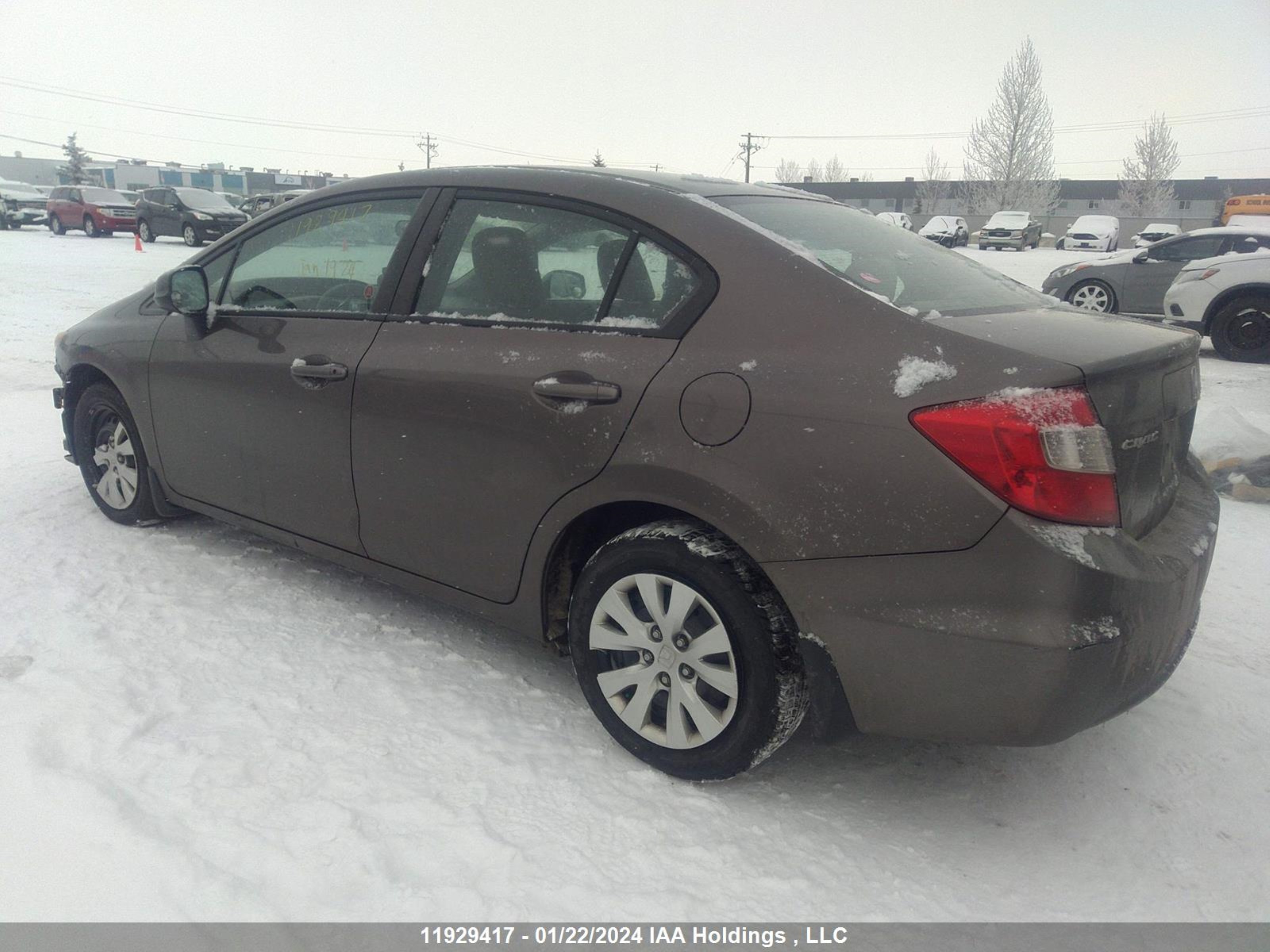 Photo 2 VIN: 2HGFB2F4XCH061139 - HONDA CIVIC 