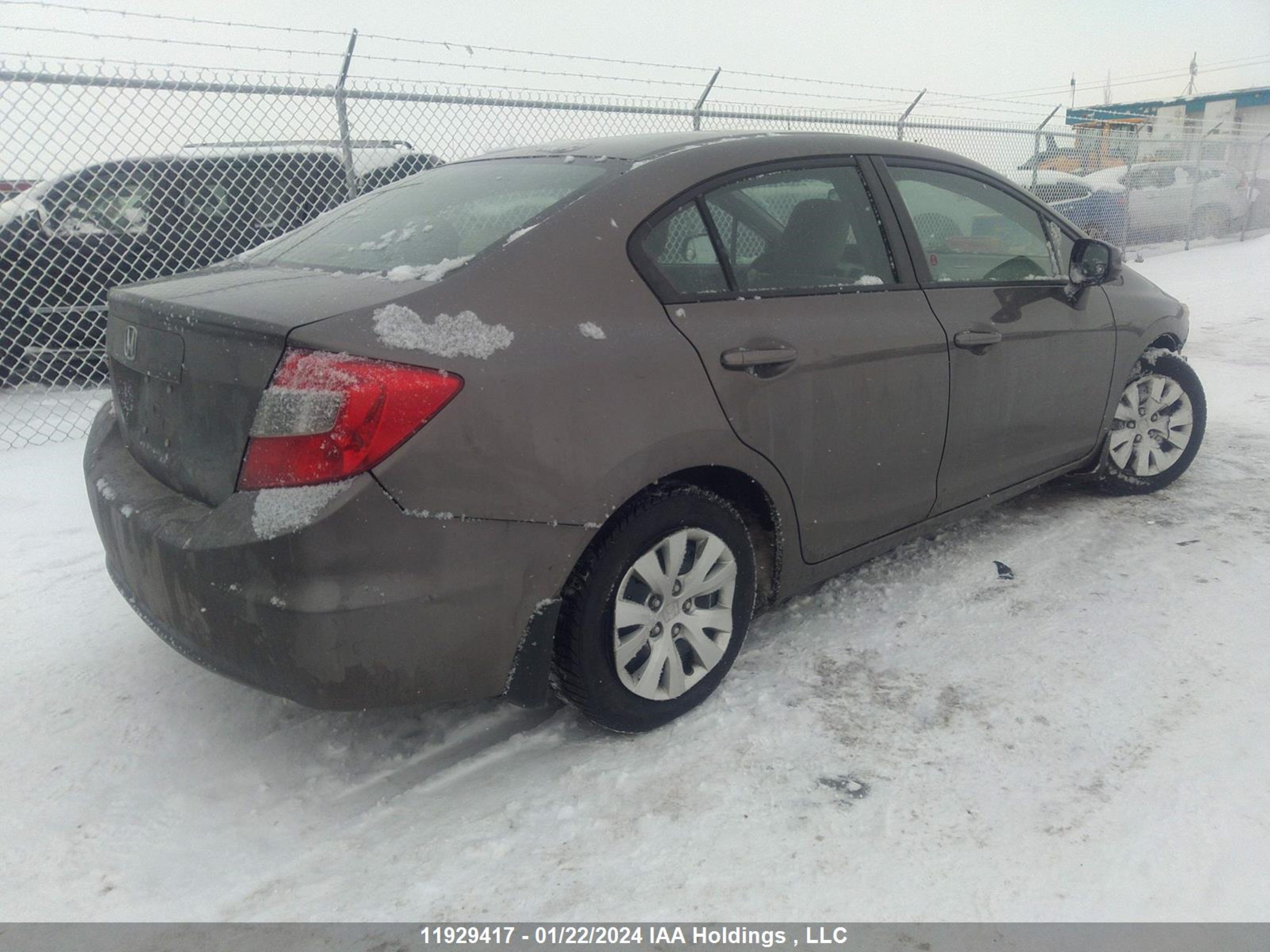 Photo 3 VIN: 2HGFB2F4XCH061139 - HONDA CIVIC 