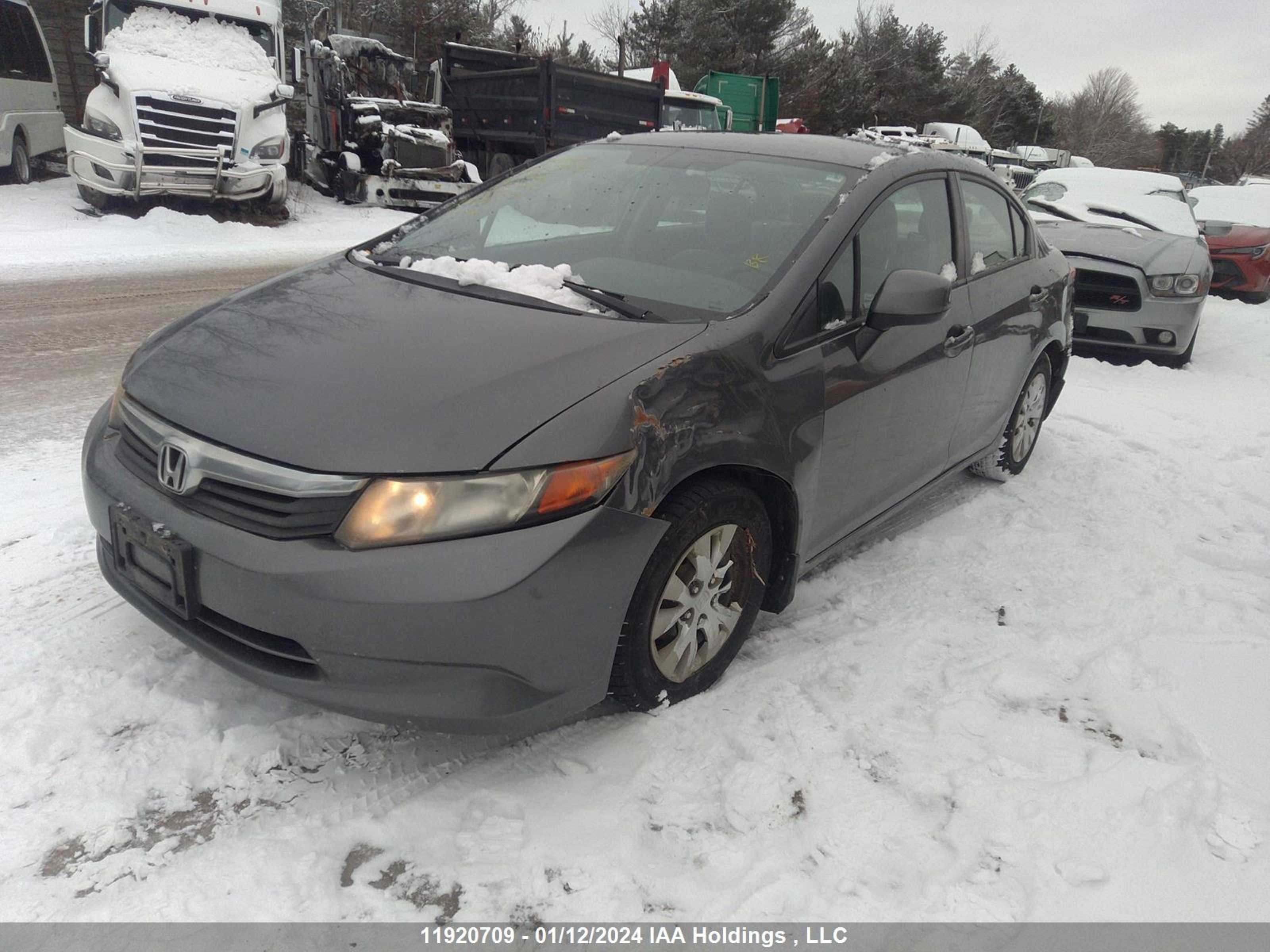 Photo 1 VIN: 2HGFB2F4XCH101476 - HONDA CIVIC 