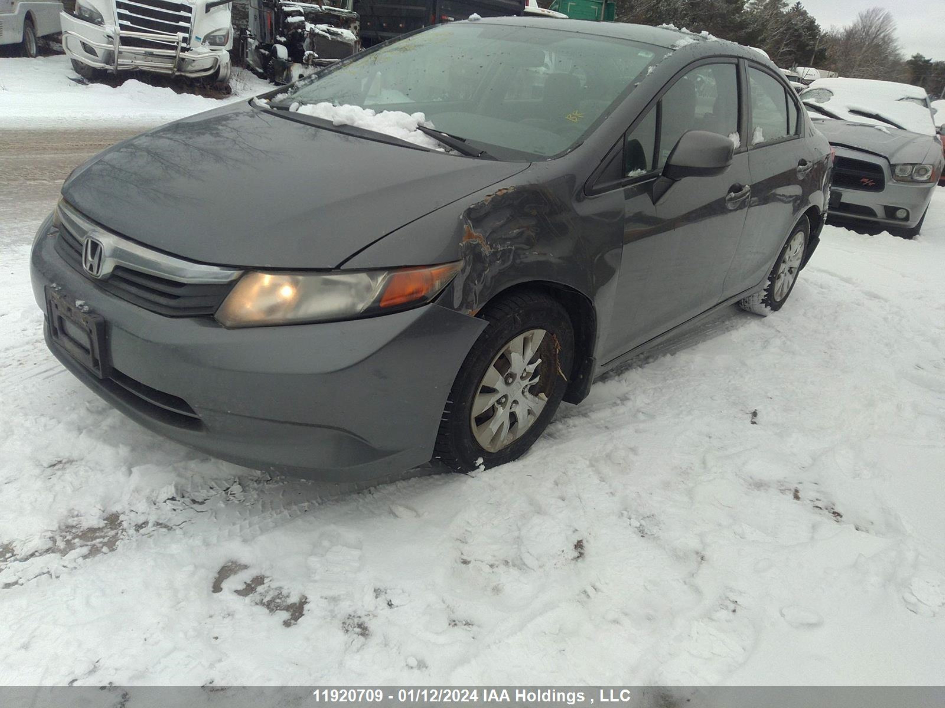 Photo 5 VIN: 2HGFB2F4XCH101476 - HONDA CIVIC 