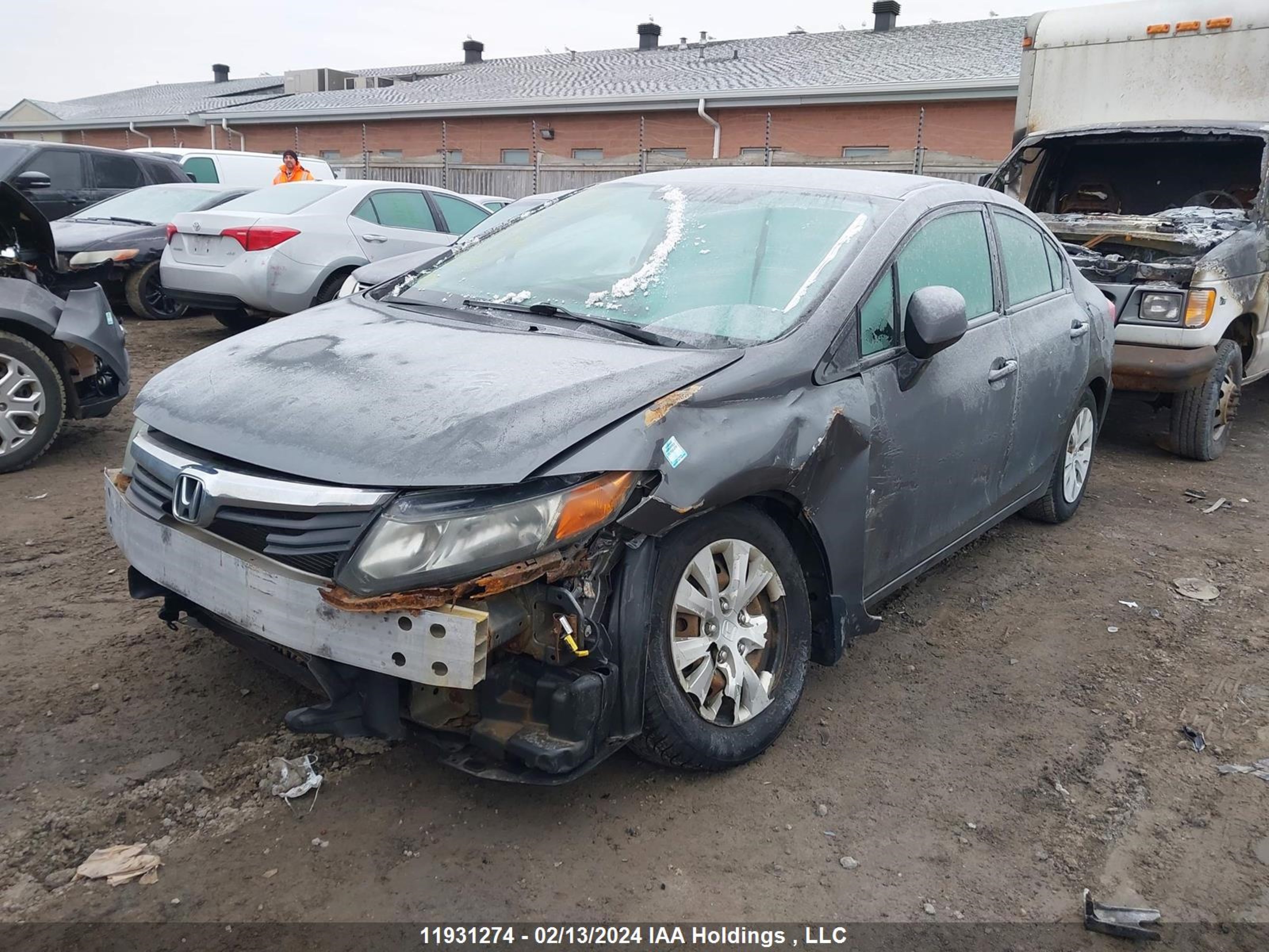 Photo 1 VIN: 2HGFB2F4XCH119976 - HONDA CIVIC 