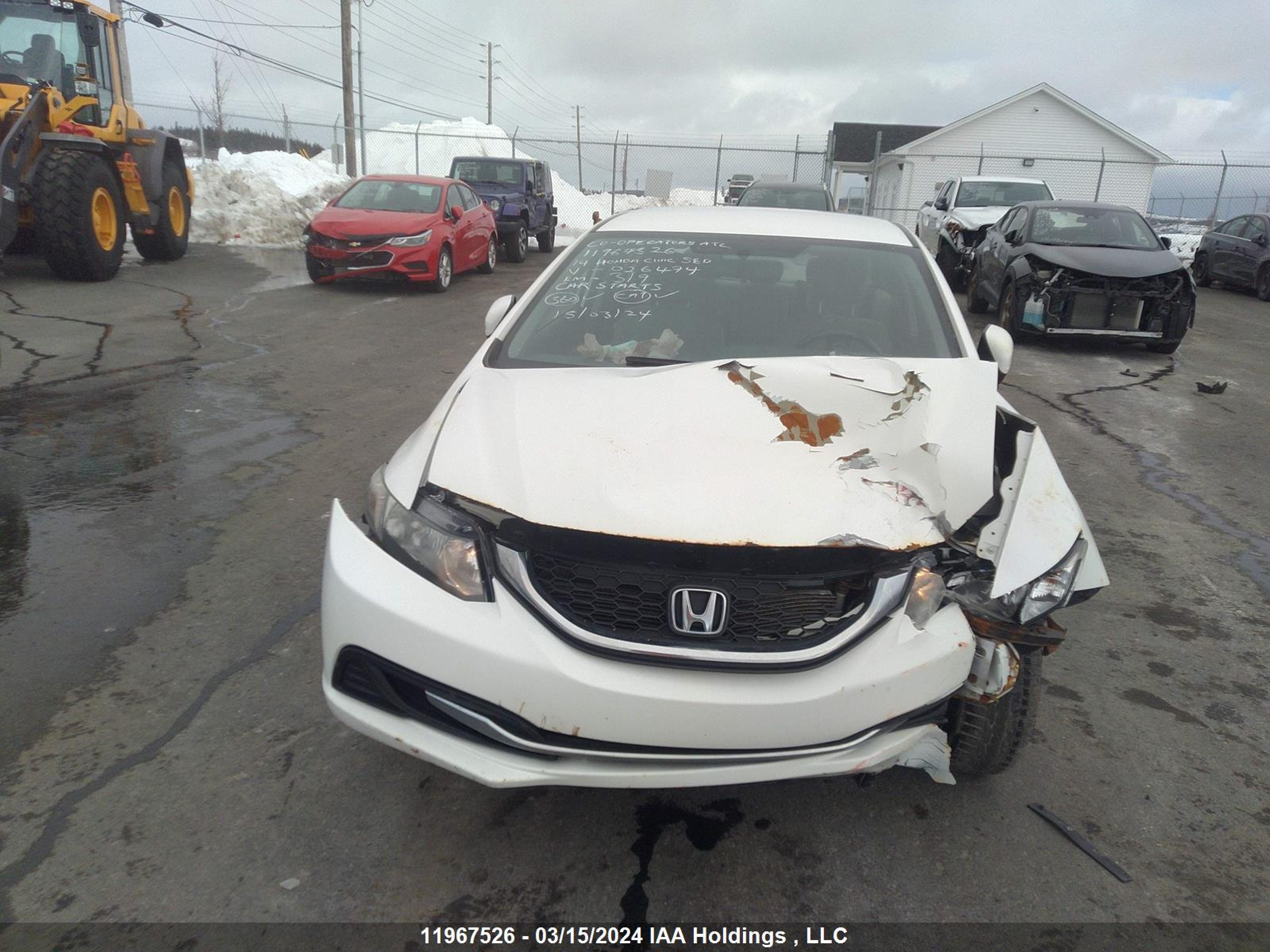 Photo 12 VIN: 2HGFB2F4XEH026474 - HONDA CIVIC 