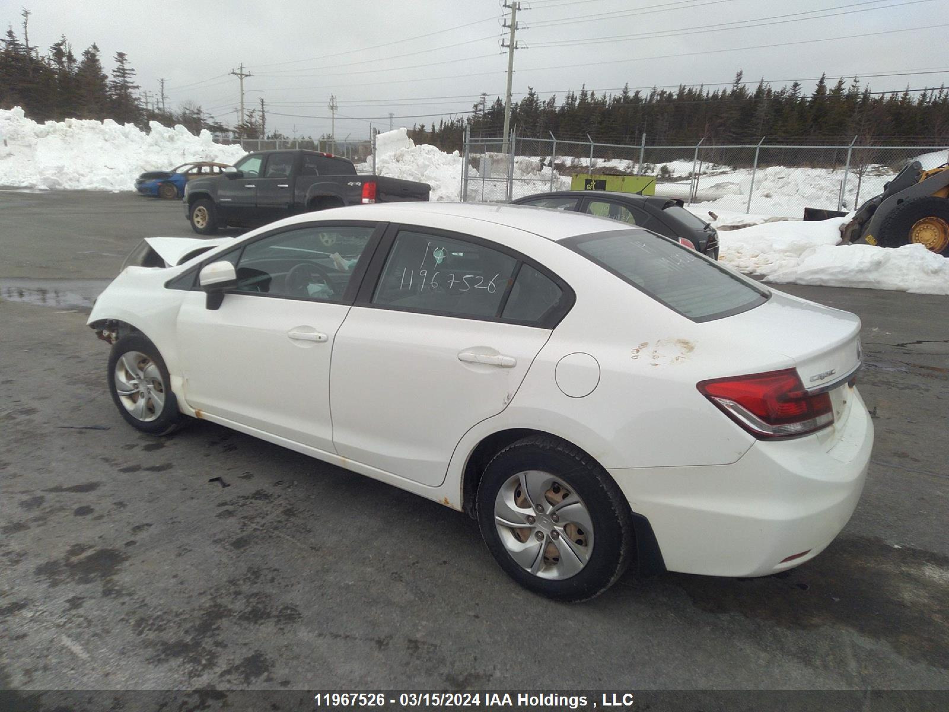 Photo 2 VIN: 2HGFB2F4XEH026474 - HONDA CIVIC 