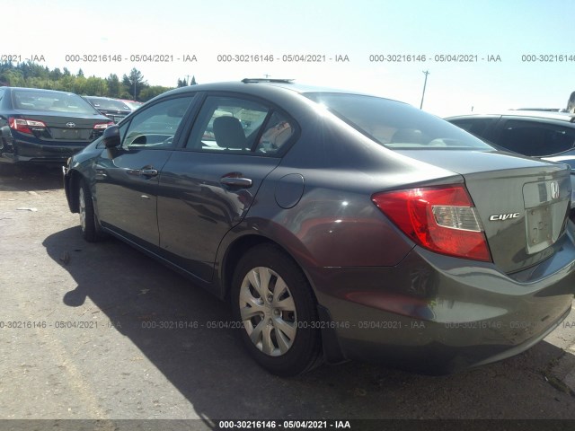 Photo 2 VIN: 2HGFB2F50CH303364 - HONDA CIVIC SDN 