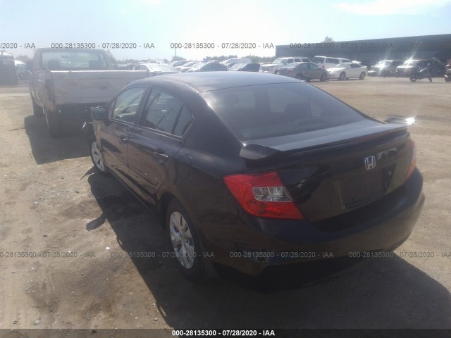 Photo 2 VIN: 2HGFB2F50CH584789 - HONDA CIVIC SDN 