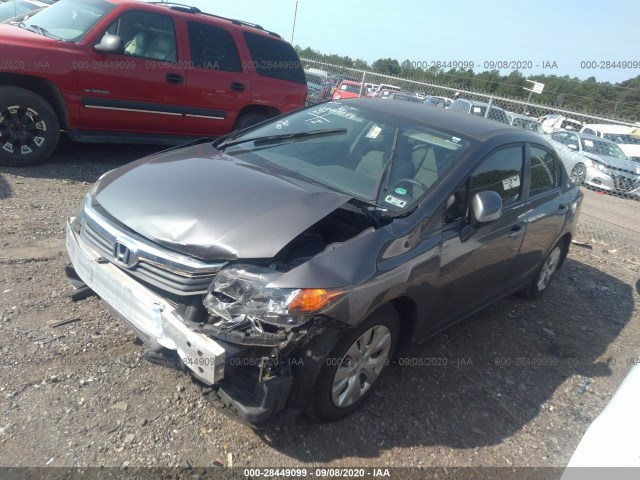 Photo 1 VIN: 2HGFB2F50CH586400 - HONDA CIVIC SDN 