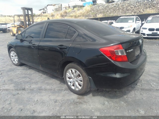 Photo 2 VIN: 2HGFB2F50CH595176 - HONDA CIVIC SDN 